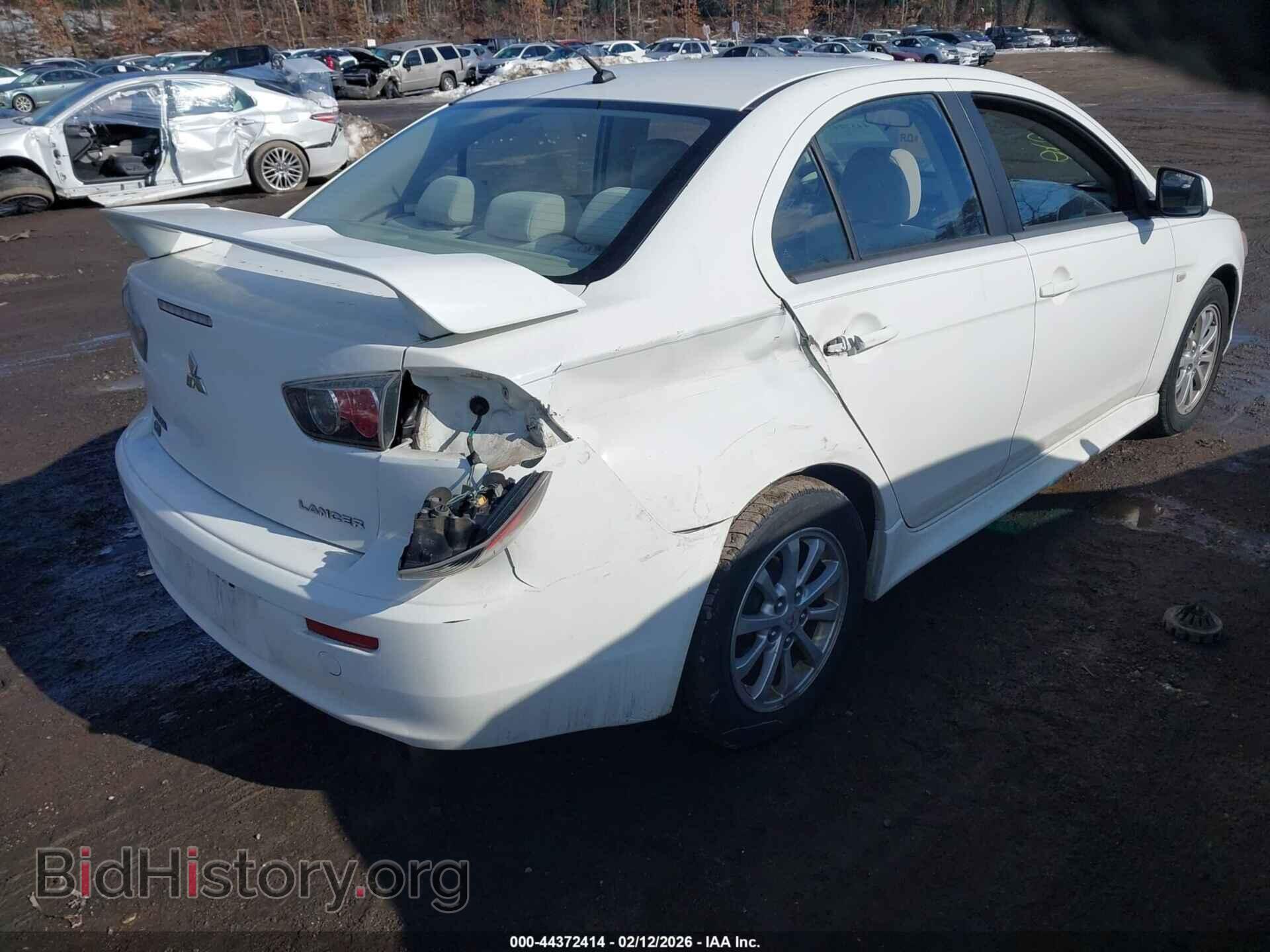 2012 MITSUBISHI LANCER - VIN: JA32V2FW7CU015737 - Фото 4