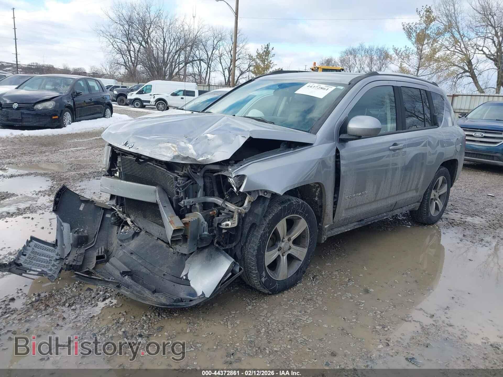 2017 JEEP COMPASS - VIN: 1C4NJDEB6HD113489 - Фото 2