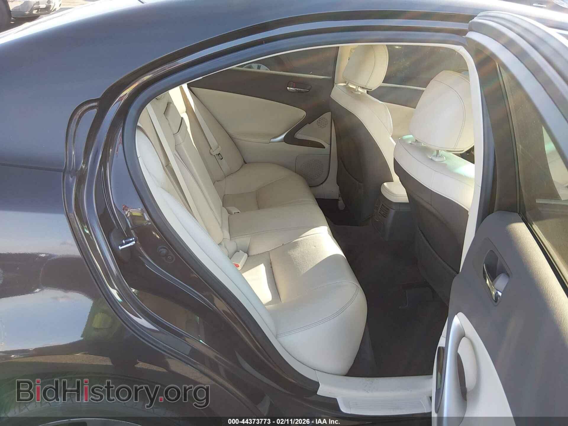 2012 LEXUS IS 250 - VIN: JTHBF5C29C5178545 - Photo 8