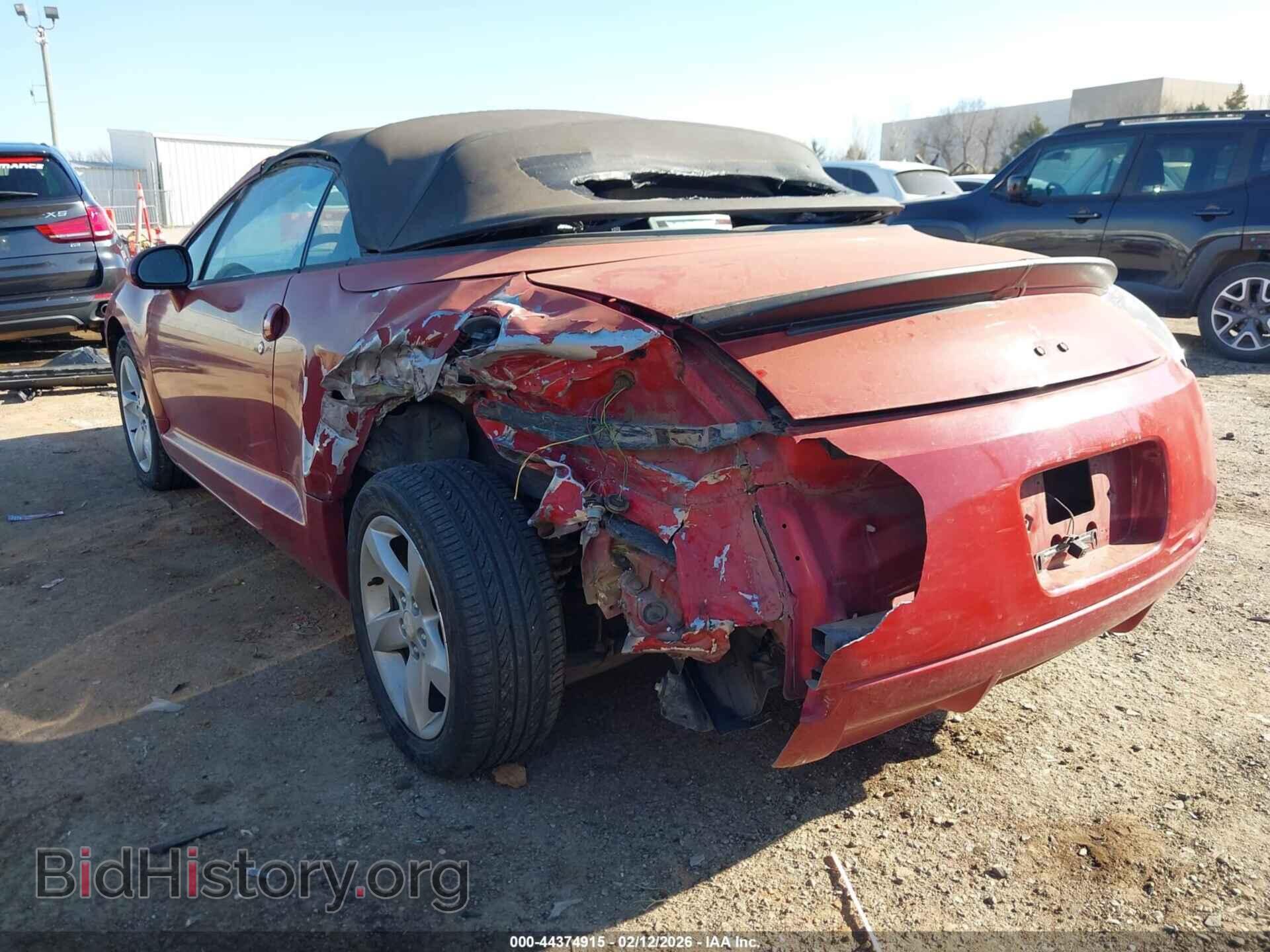 2007 MITSUBISHI ECLIPSE SPYDER - VIN: 4A3AL25F37E066718 - Фото 3