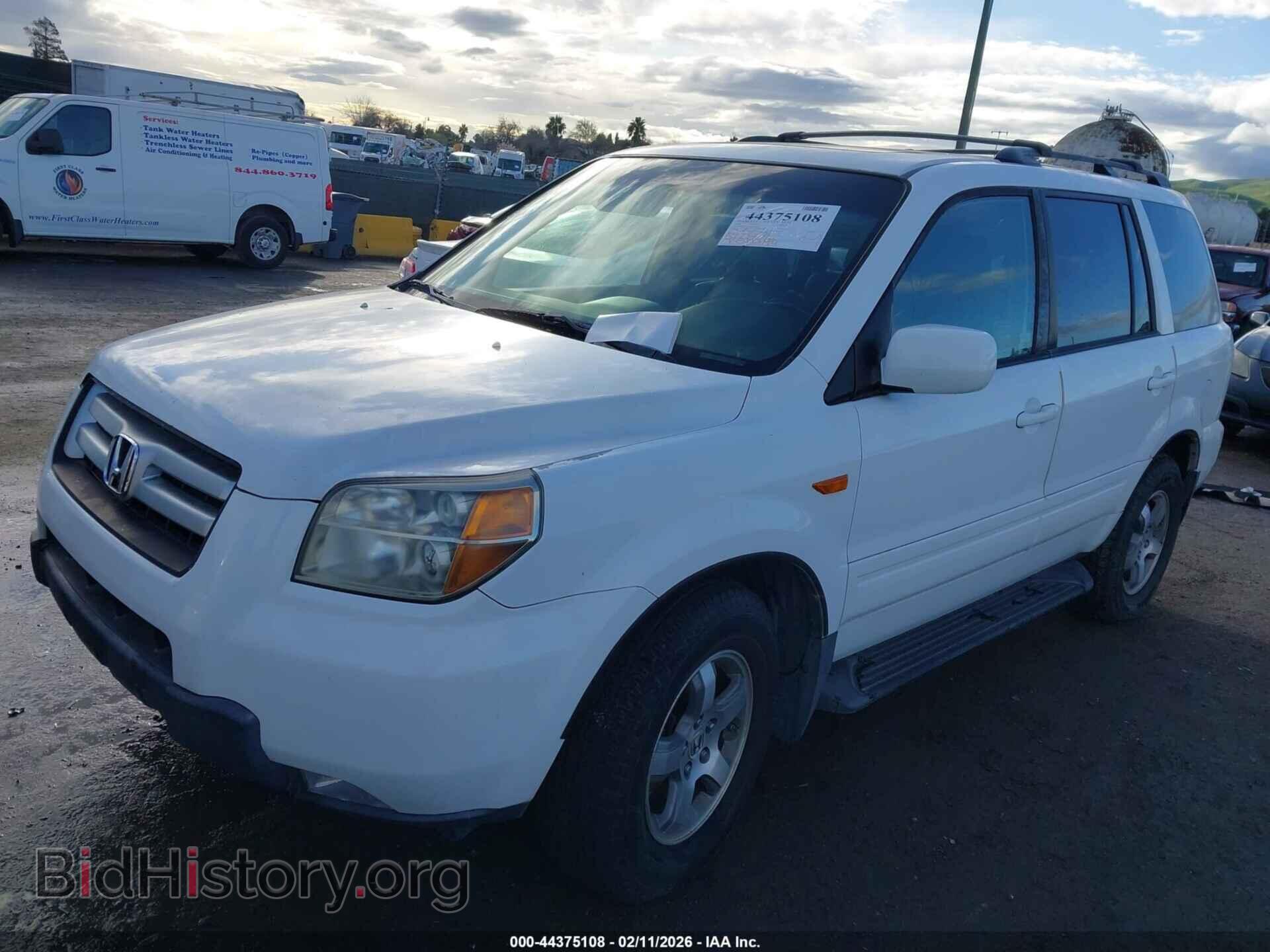 2006 HONDA PILOT - VIN: 2HKYF18726H549249 - Фото 2