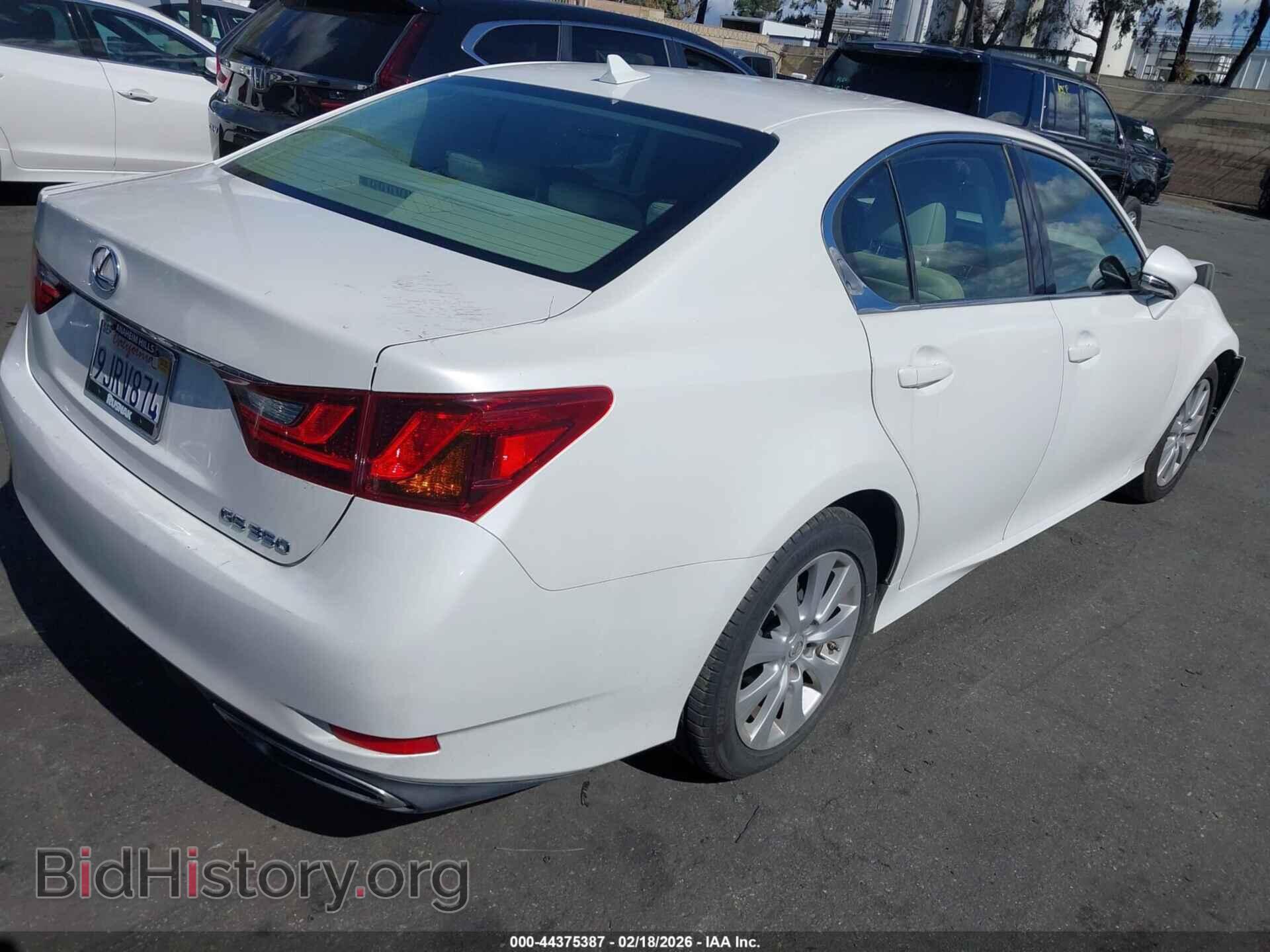 2014 LEXUS GS 350 - VIN: JTHBE1BL6E5036629 - Фото 4