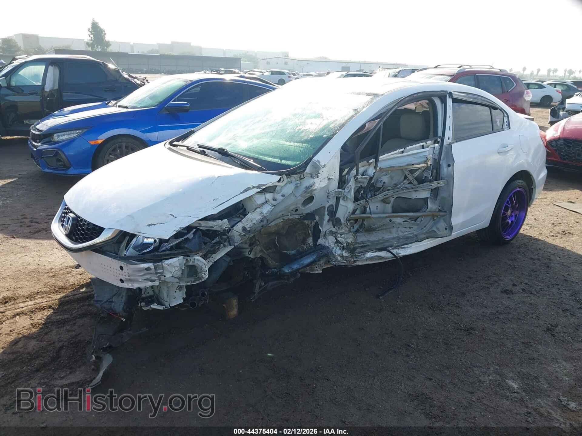 2014 HONDA CIVIC - VIN: 19XFB2F82EE269449 - Фото 2