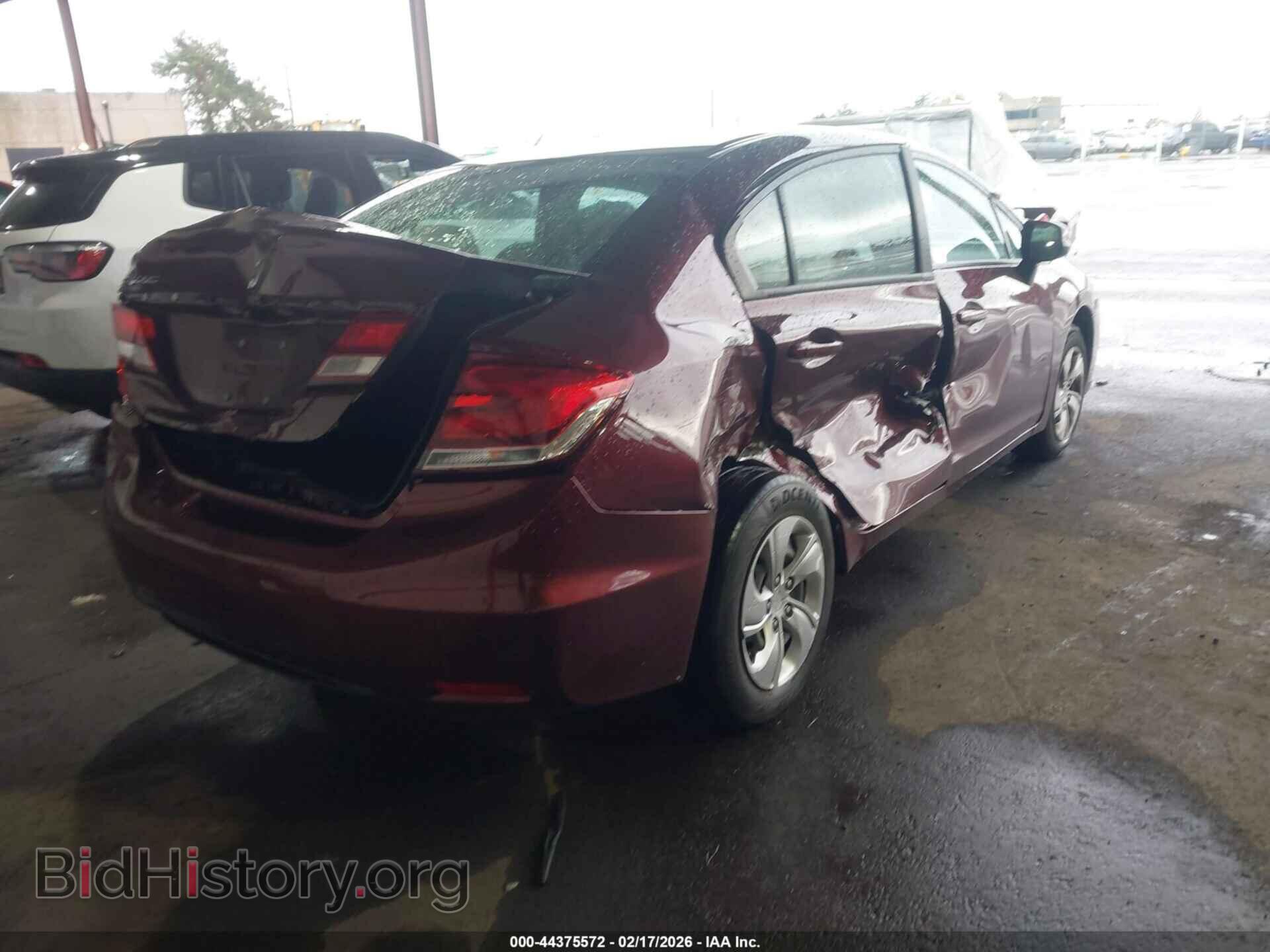 2013 HONDA CIVIC - VIN: 19XFB2F51DE282987 - Фото 4