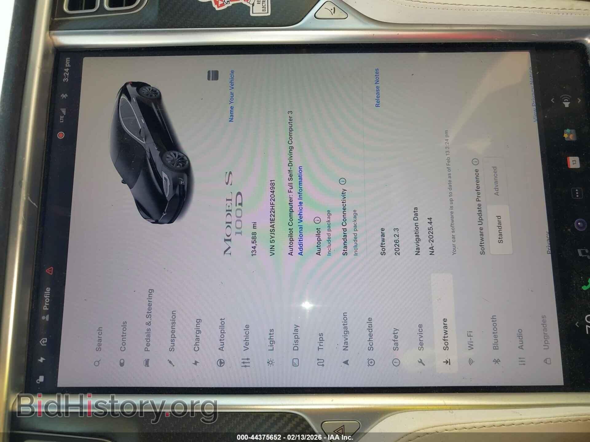 2017 TESLA MODEL S - VIN: 5YJSA1E22HF204981 - Фото 7