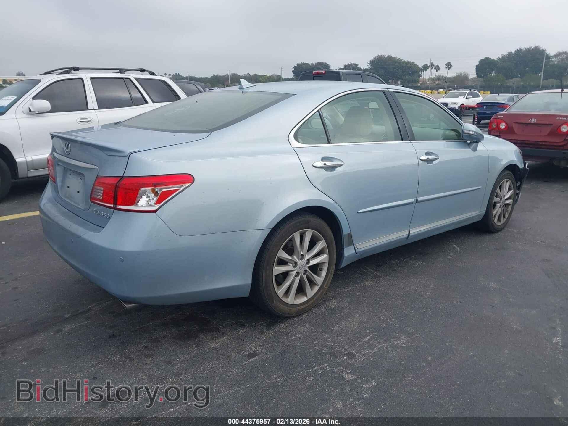 2012 LEXUS ES 350 - VIN: JTHBK1EG1C2498599 - Photo 4