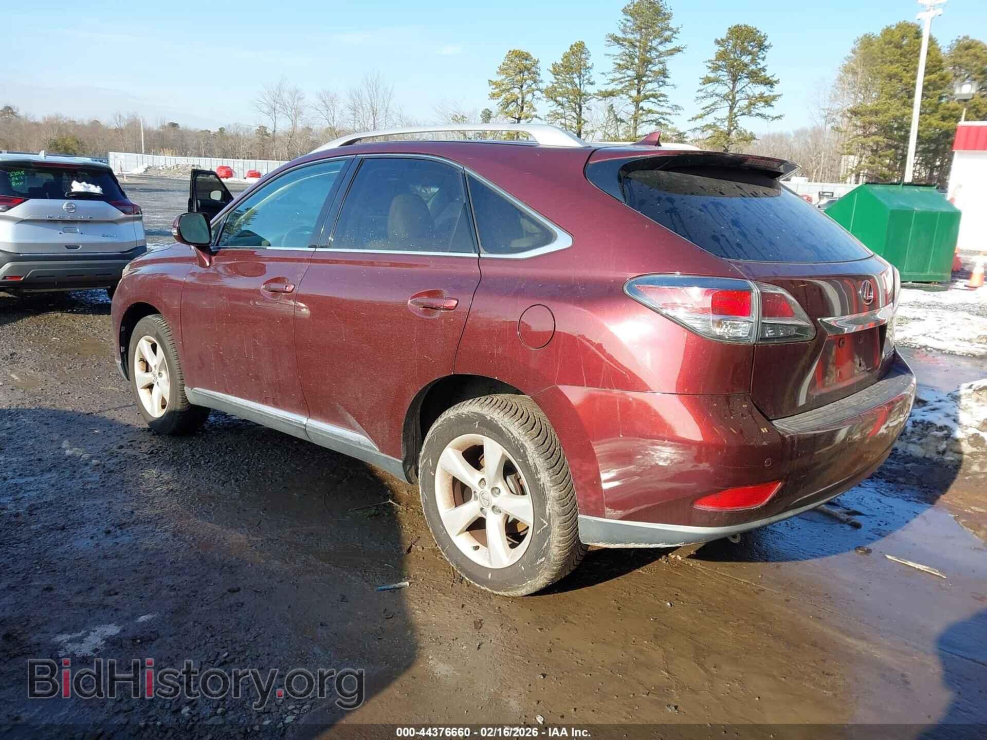 2013 LEXUS RX 350 - VIN: 2T2BK1BA6DC198217 - Фото 3