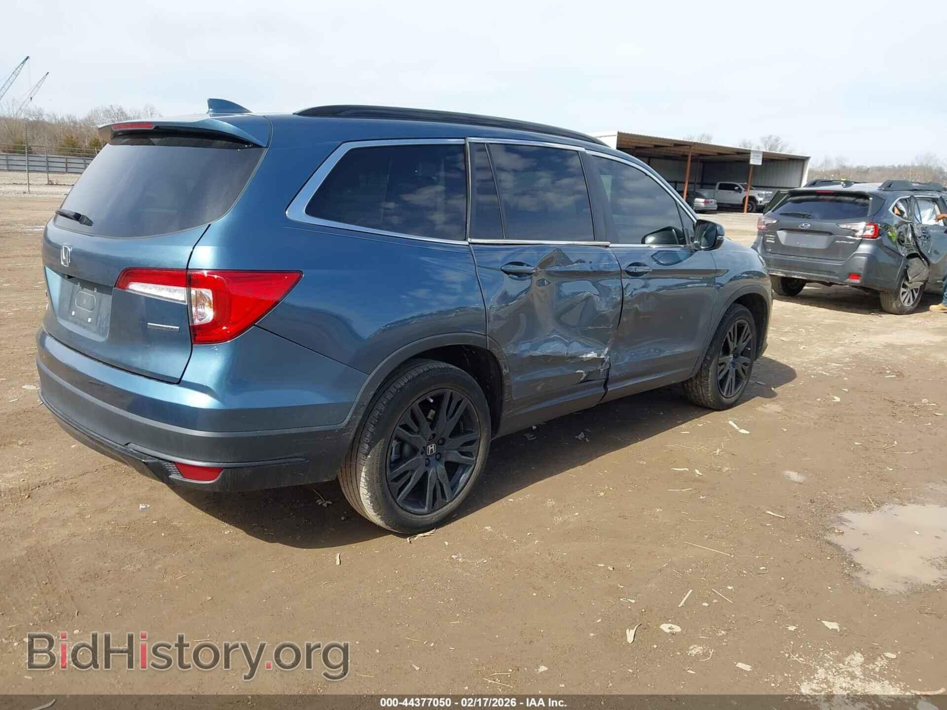 2021 HONDA PILOT - VIN: 5FNYF5H28MB006446 - Фото 4