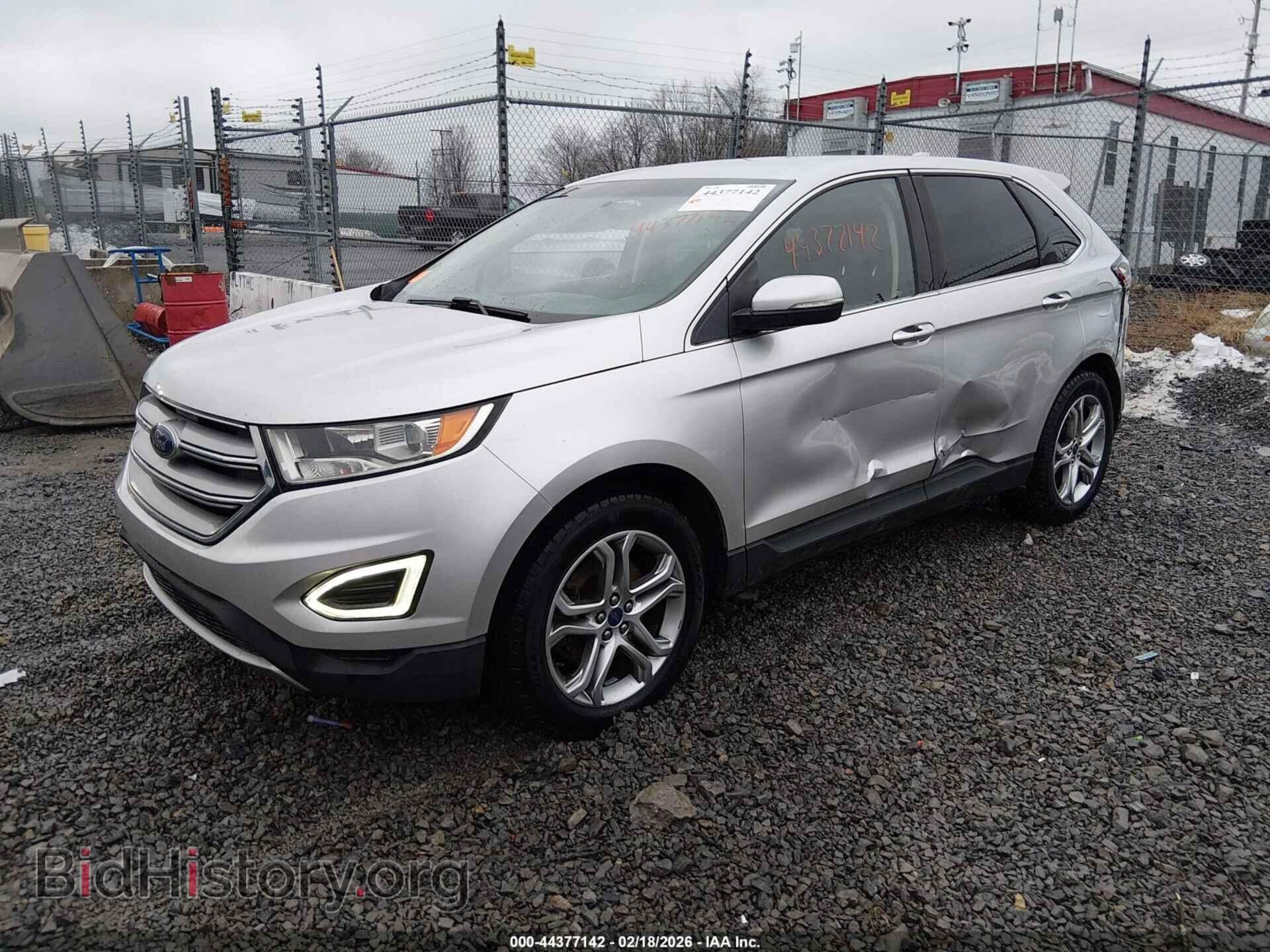 2016 FORD EDGE - VIN: 2FMPK4K91GBB23032 - Фото 2