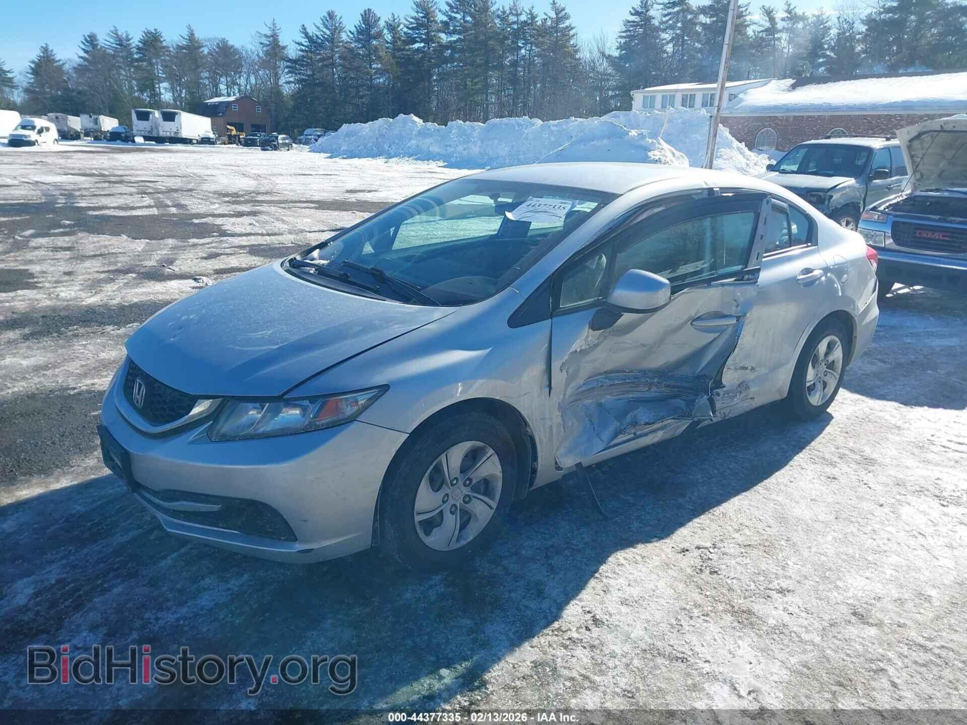 2013 HONDA CIVIC - VIN: 2HGFB2F59DH539397 - Фото 2