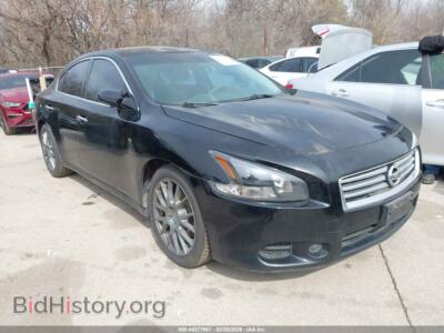 2012 Nissan MAXIMA 3.5 S, черный — VIN 1N4AA5AP5CC810470, IAAI