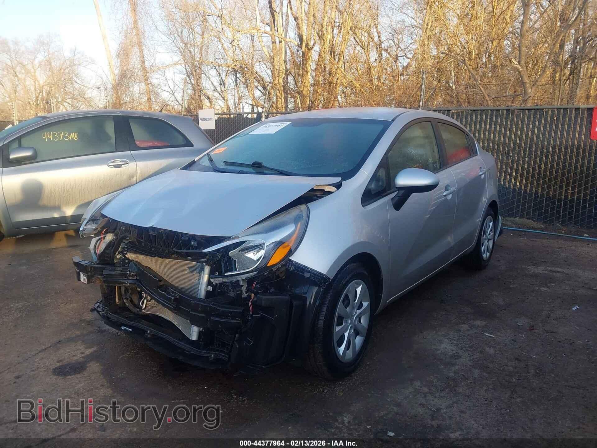 2012 KIA RIO - VIN: KNADM4A32C6083256 - Фото 2