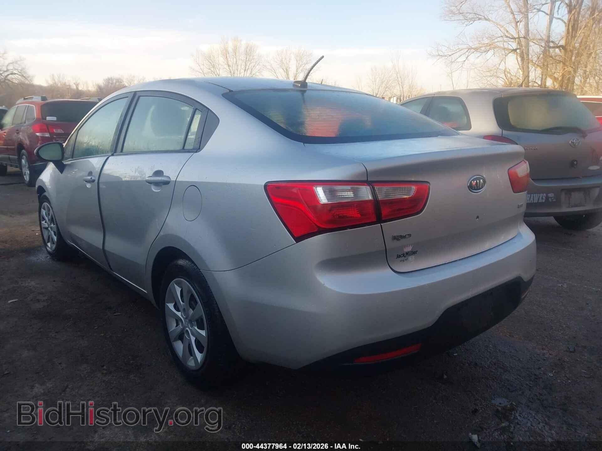 2012 KIA RIO - VIN: KNADM4A32C6083256 - Фото 3