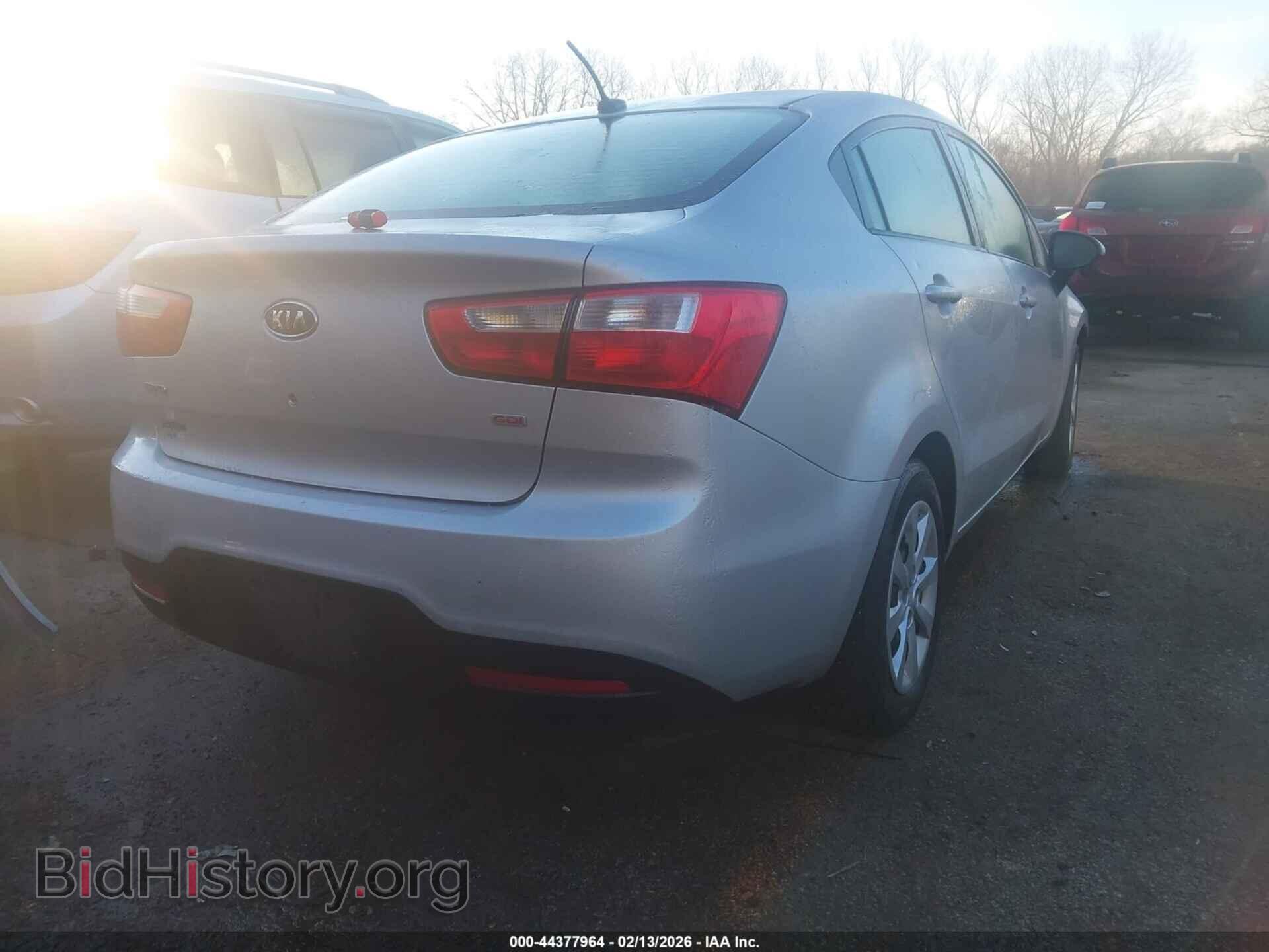 2012 KIA RIO - VIN: KNADM4A32C6083256 - Фото 4