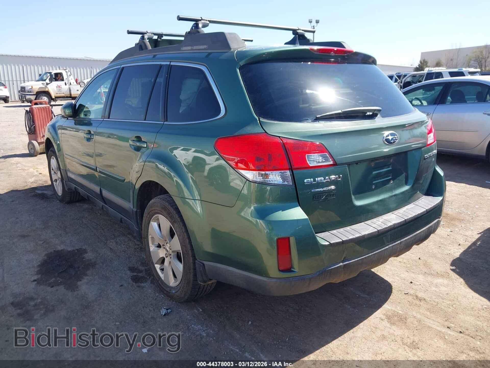 2012 SUBARU OUTBACK - VIN: 4S4BRCKC8C3276920 - Фото 3
