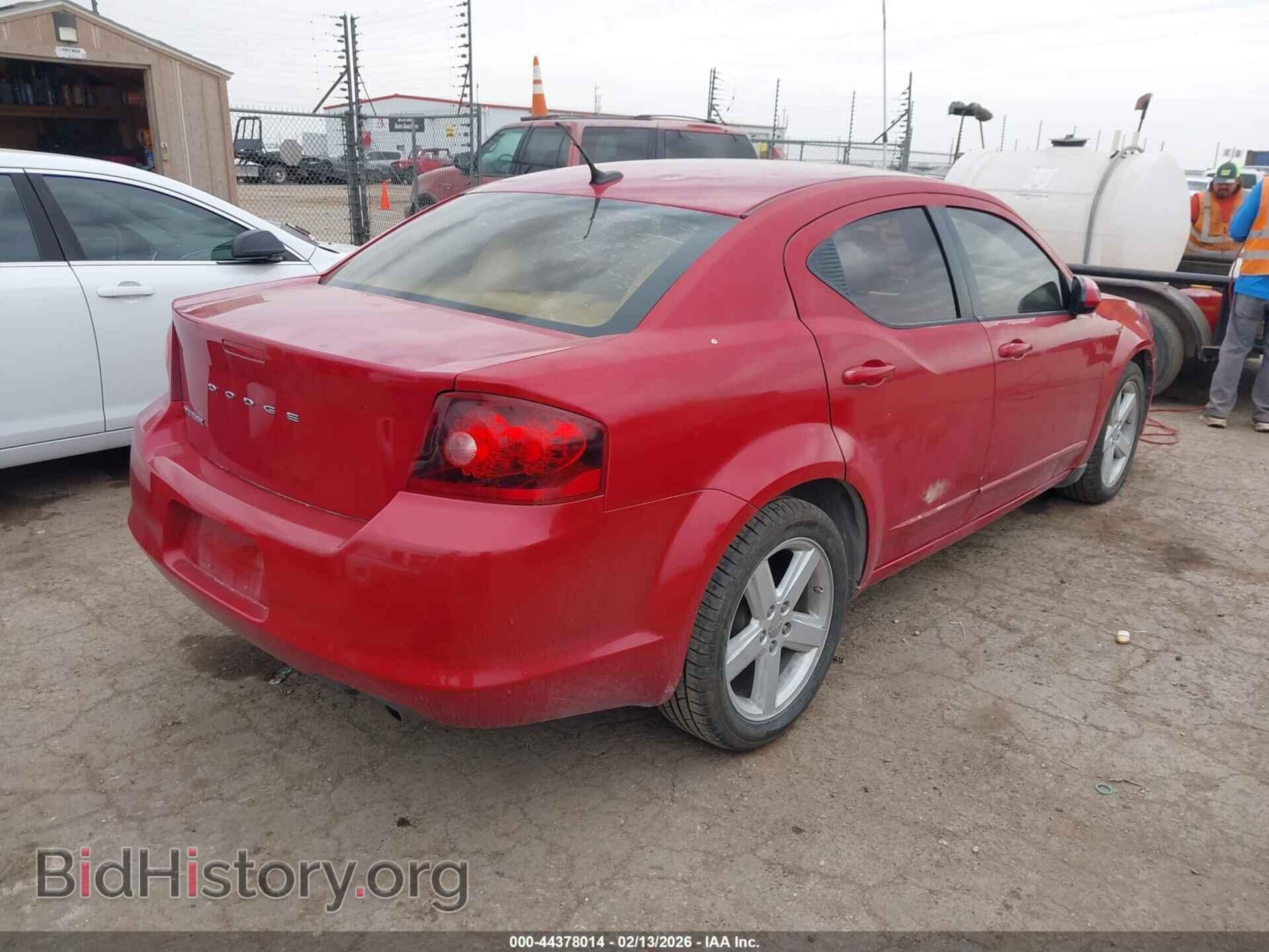 2011 DODGE AVENGER - VIN: 1B3BD1FB2BN557172 - Фото 4