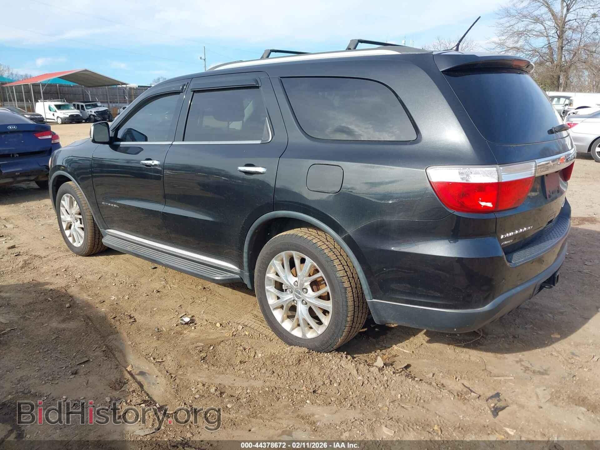 2012 DODGE DURANGO - VIN: 1C4RDJEG1CC322673 - Photo 3