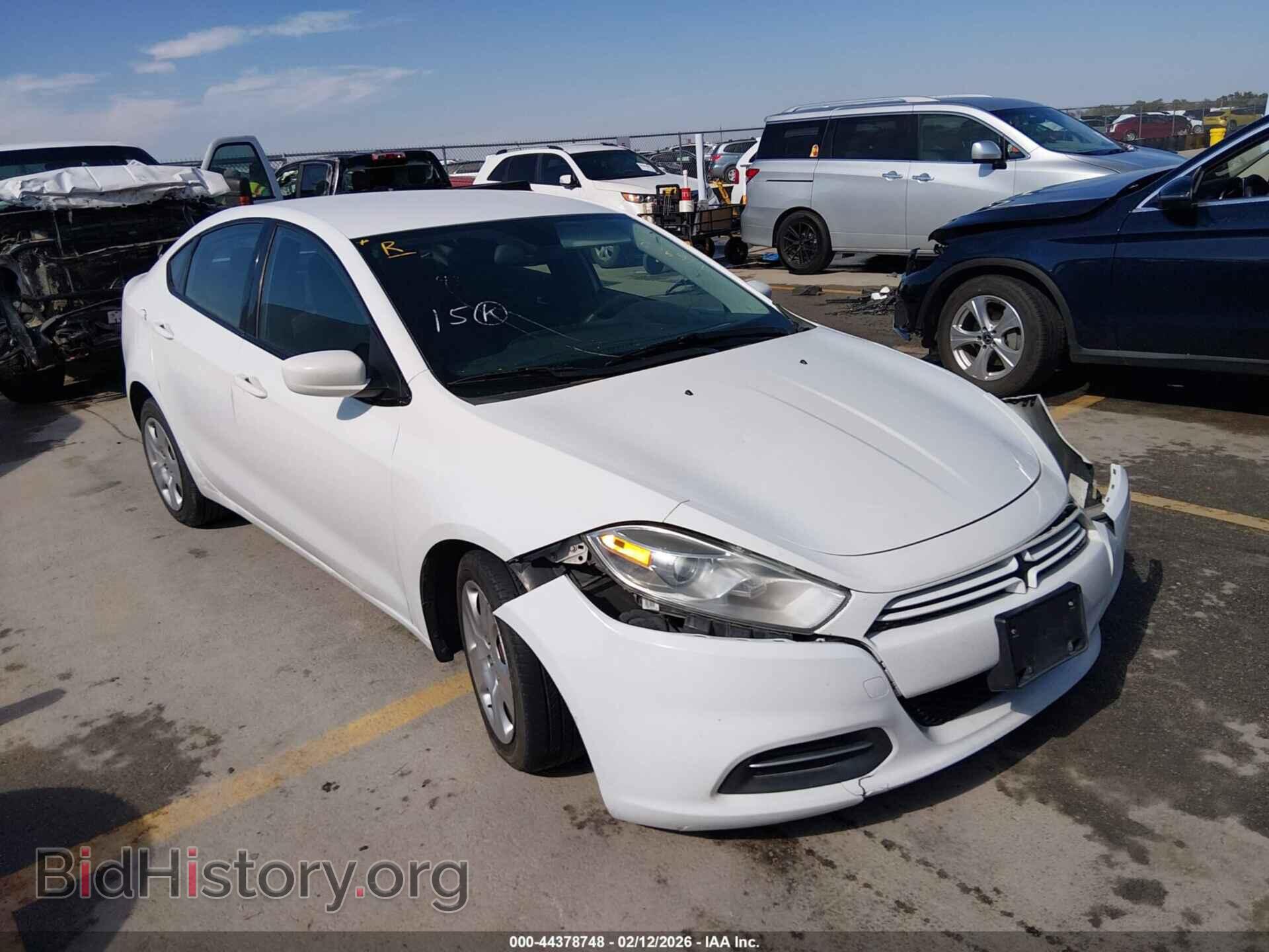 Photo 1C3CDFAA1FD111691 - DODGE DART 2015