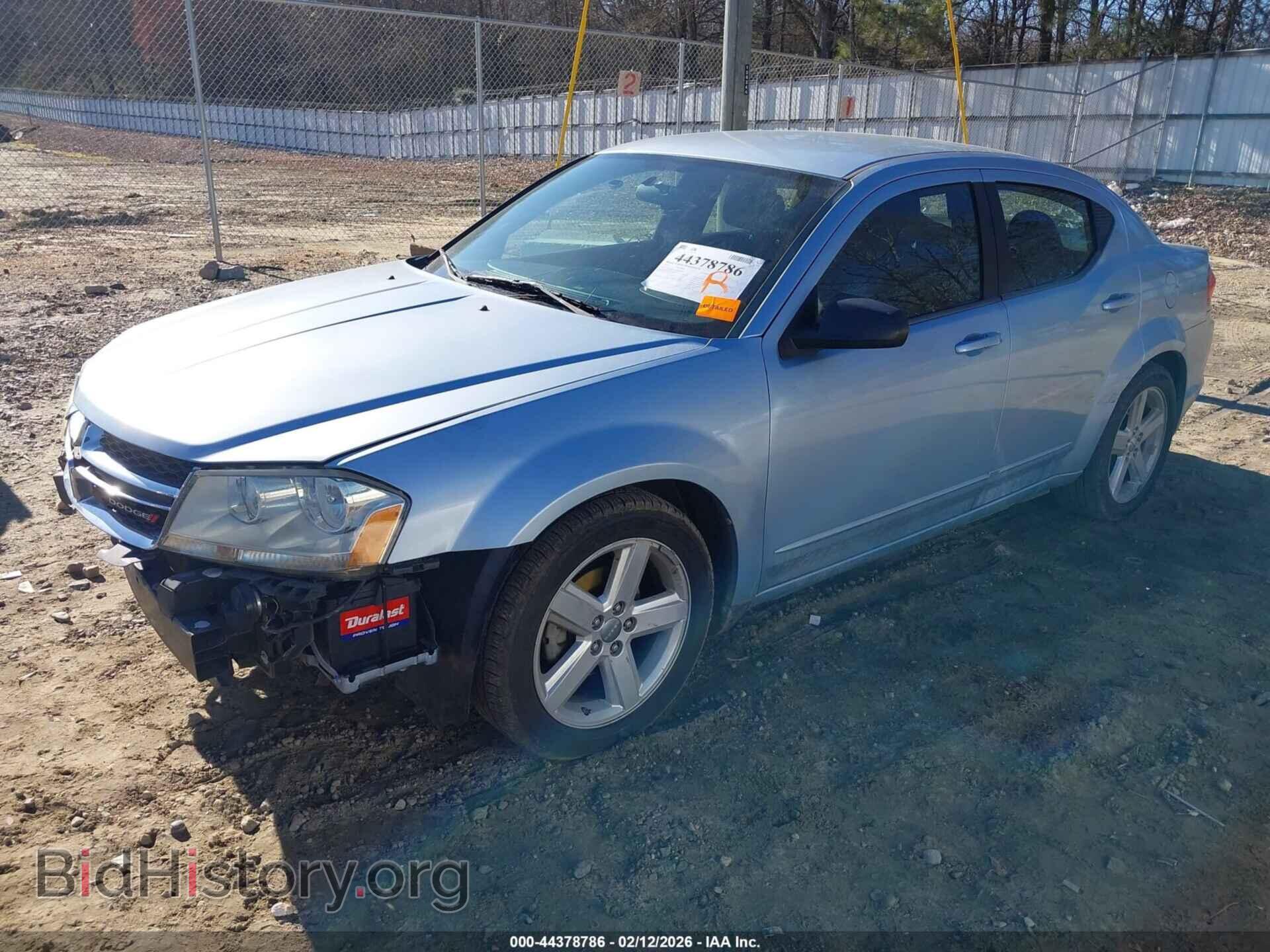 2013 DODGE AVENGER - VIN: 1C3CDZAB9DN741492 - Фото 2