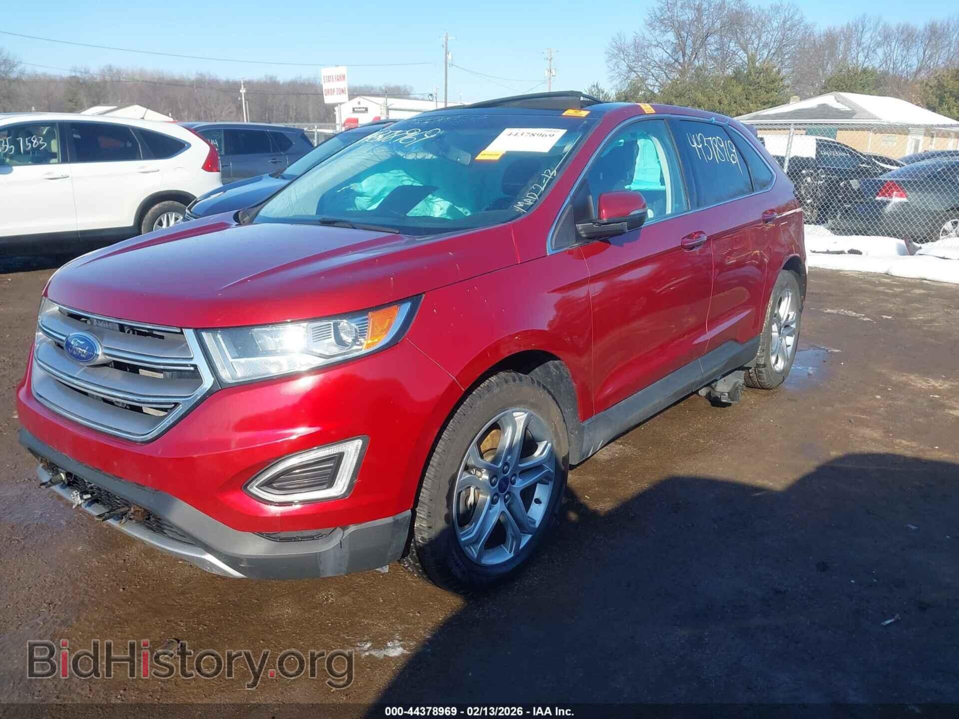 2016 FORD EDGE - VIN: 2FMPK4K84GBB74029 - Фото 2