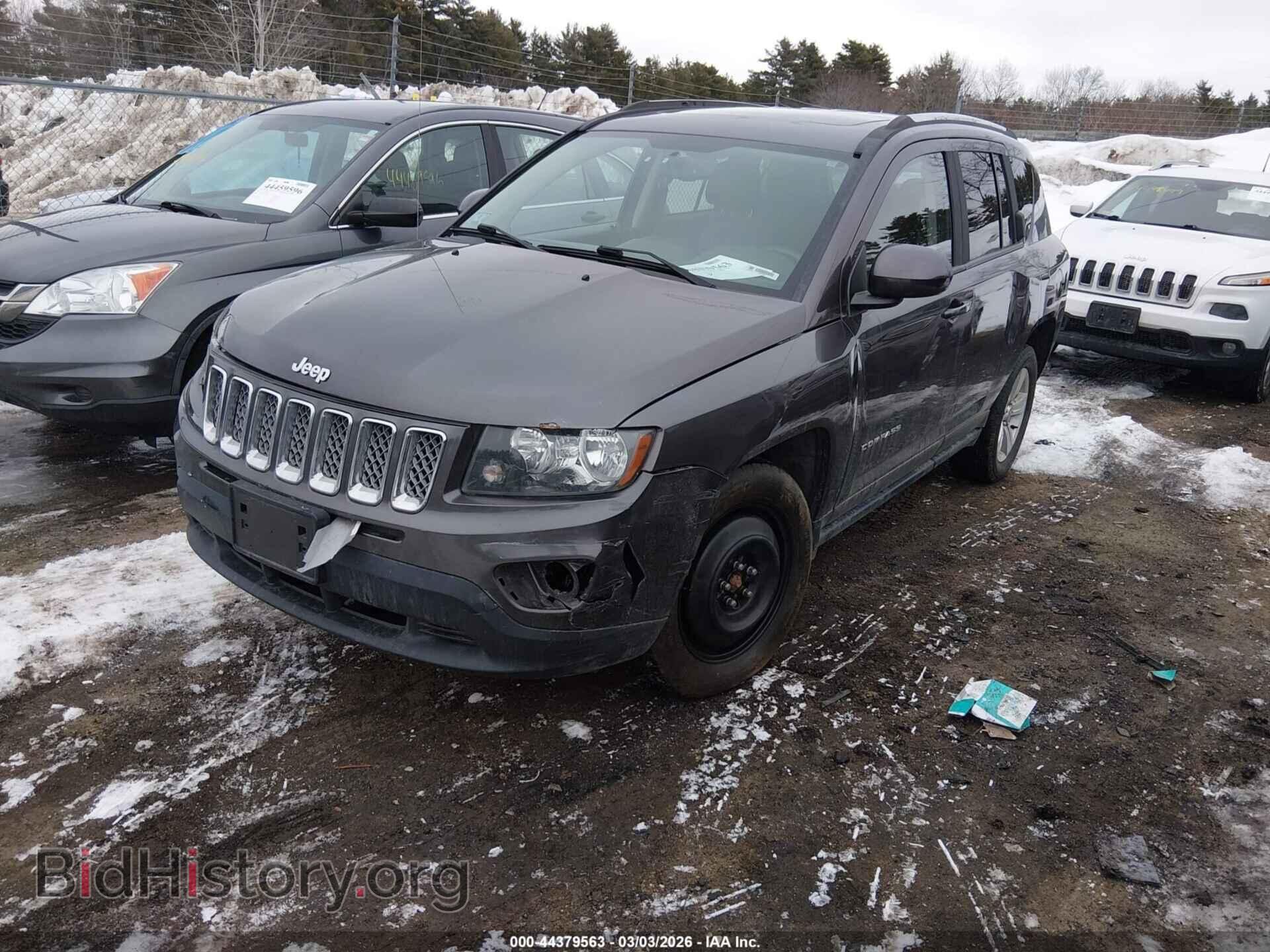 2015 JEEP COMPASS - VIN: 1C4NJDEB3FD370834 - Фото 2