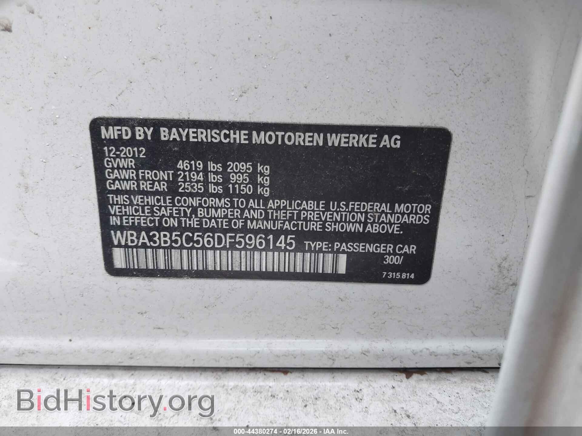 2013 BMW 328I - VIN: WBA3B5C56DF596145 - Фото 9