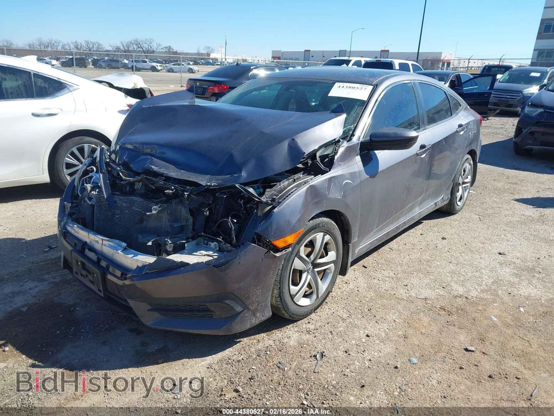 2017 HONDA CIVIC - VIN: 19XFC2F56HE001723 - Фото 2