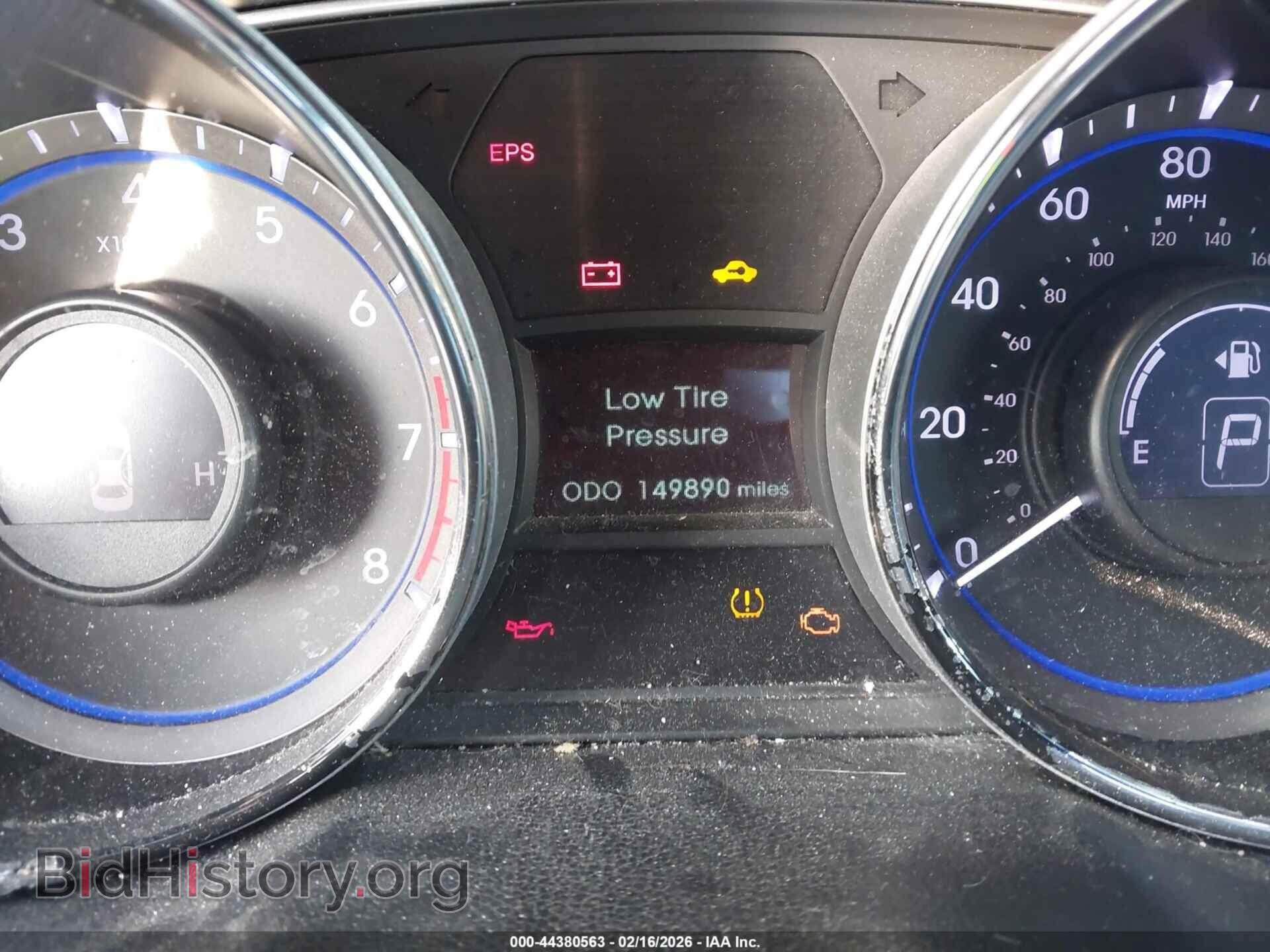 2013 HYUNDAI SONATA - VIN: 5NPEC4AC4DH775214 - Фото 7