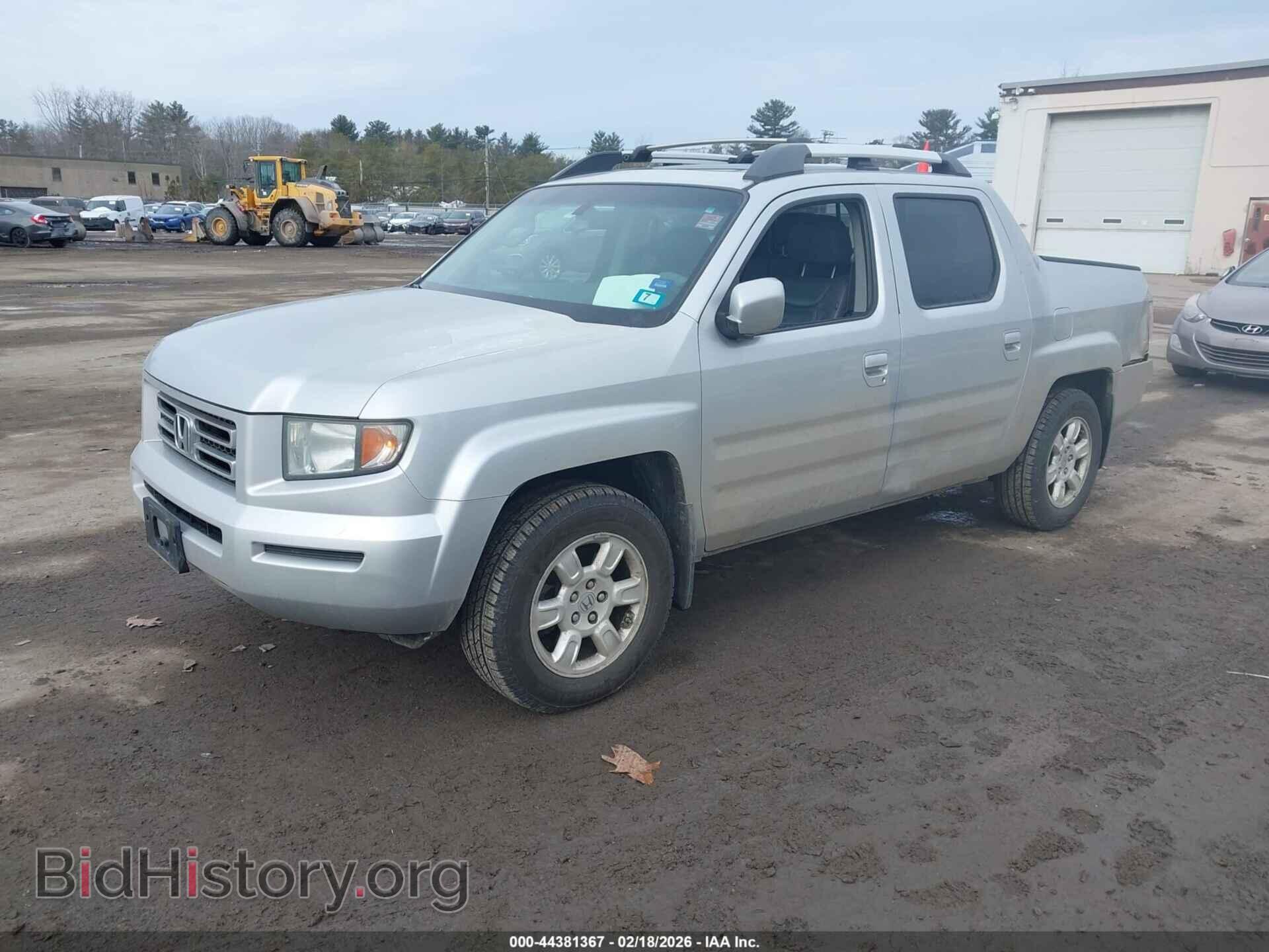 2007 HONDA RIDGELINE - VIN: 2HJYK165X7H535683 - Фото 2