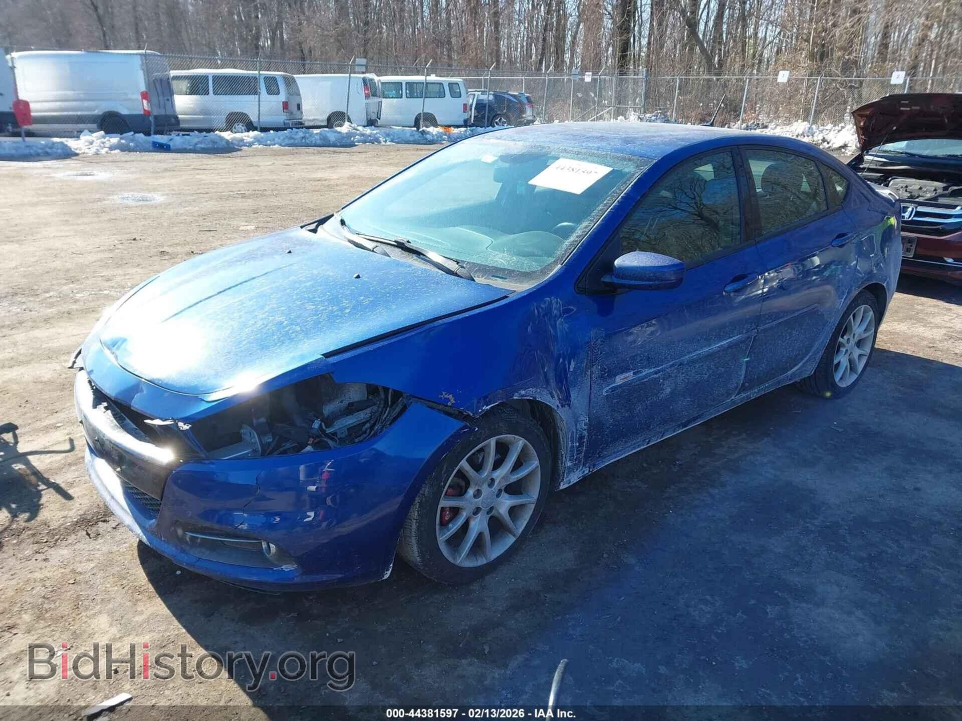 2013 DODGE DART - VIN: 1C3CDFBH2DD709085 - Фото 2