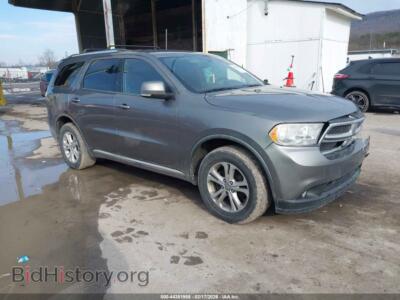 2012 Dodge DURANGO Crew, бежевый — VIN 1C4RDJDGXCC110789, IAAI