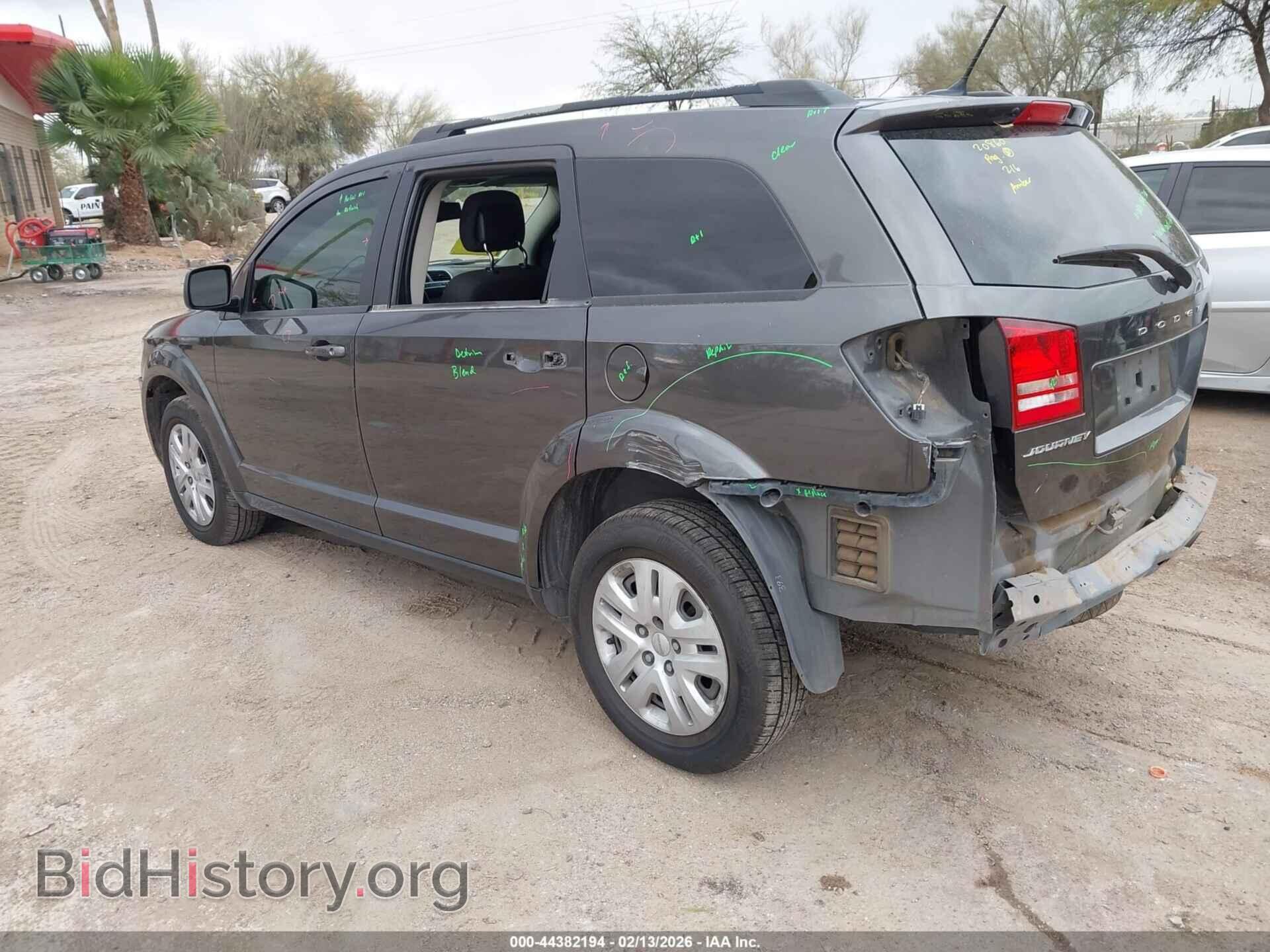 2017 DODGE JOURNEY - VIN: 3C4PDCAB8HT544877 - Фото 3