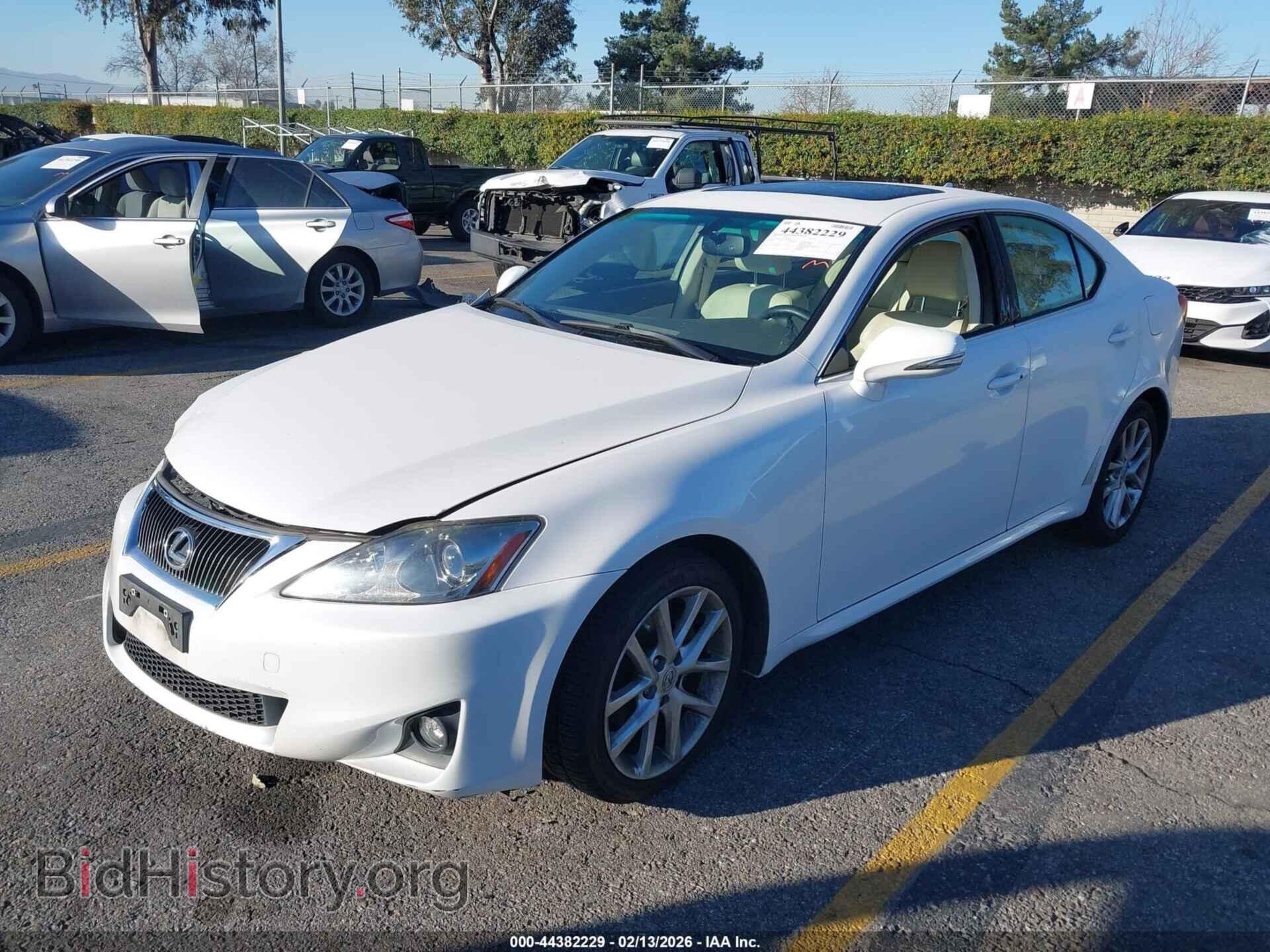 2011 LEXUS IS 250 - VIN: JTHBF5C27B5148796 - Фото 2