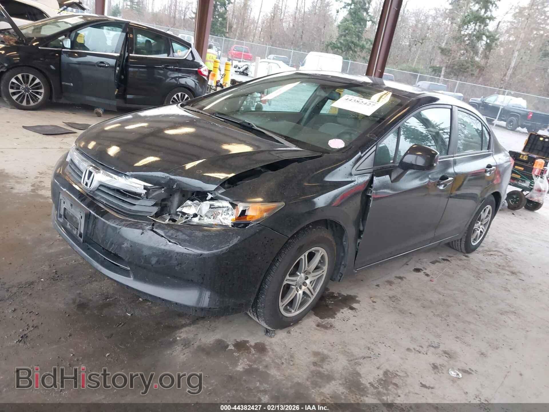 2012 HONDA CIVIC - VIN: 2HGFB2F55CH569429 - Фото 2