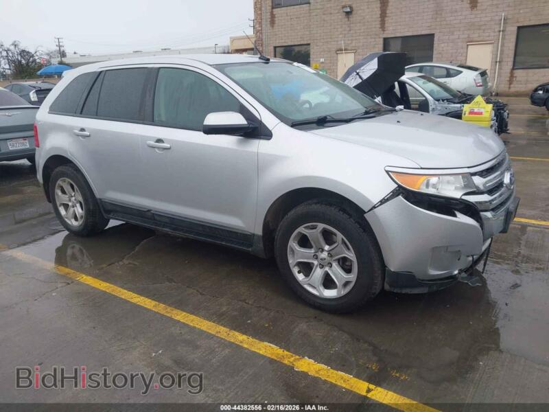 2013 Ford EDGE SEL (VIN 2FMDK3J94DBA26143) — фото 1 из 16, IAAI, повреждение: передняя часть