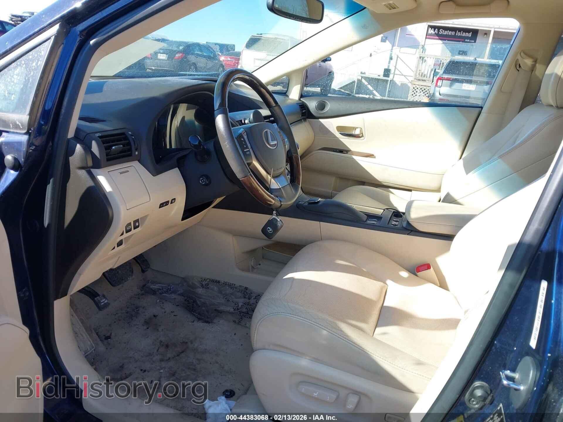 2013 LEXUS RX 350 - VIN: 2T2BK1BA5DC155309 - Фото 5