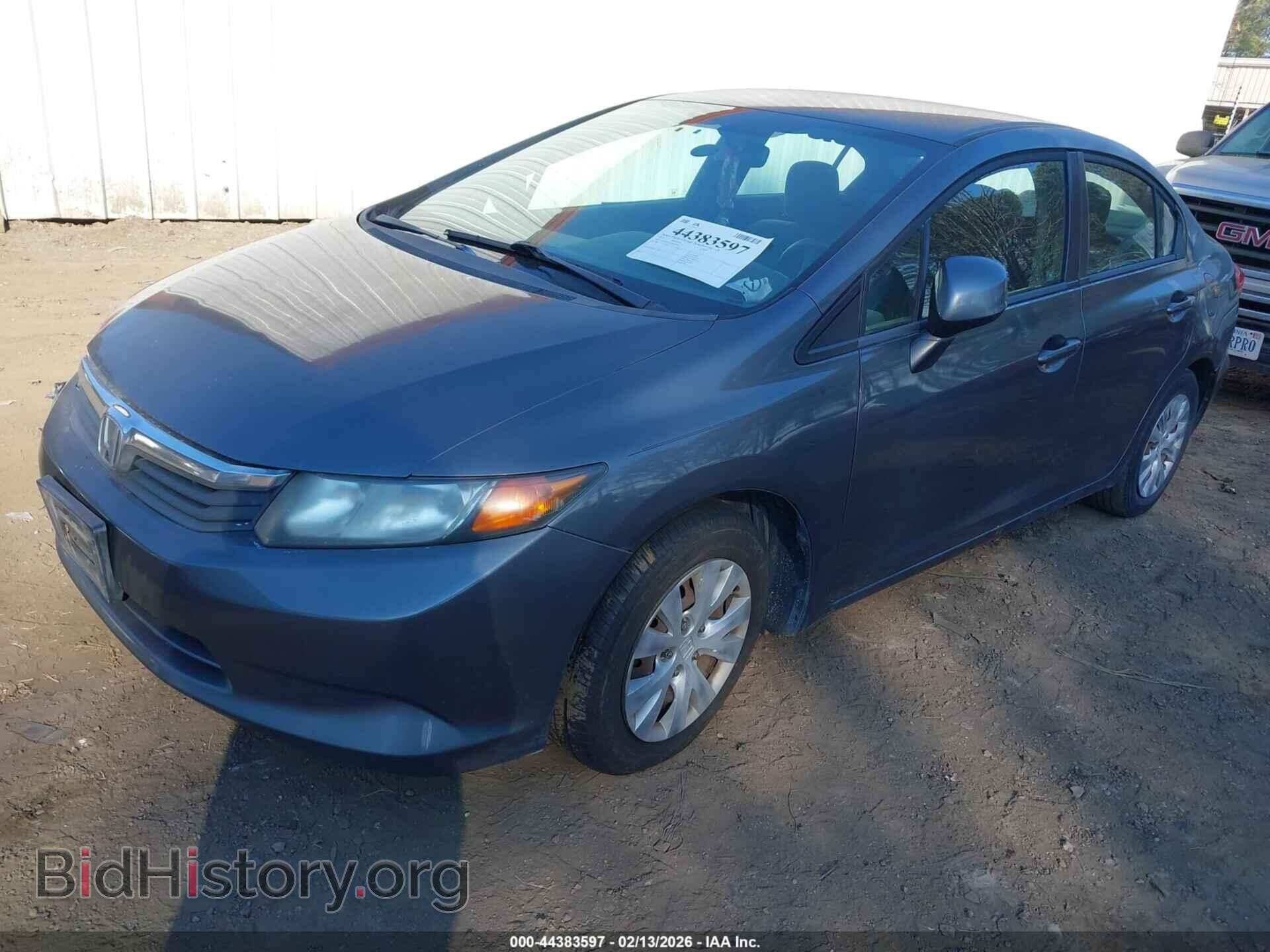 2012 HONDA CIVIC - VIN: 19XFB2F59CE024344 - Фото 2