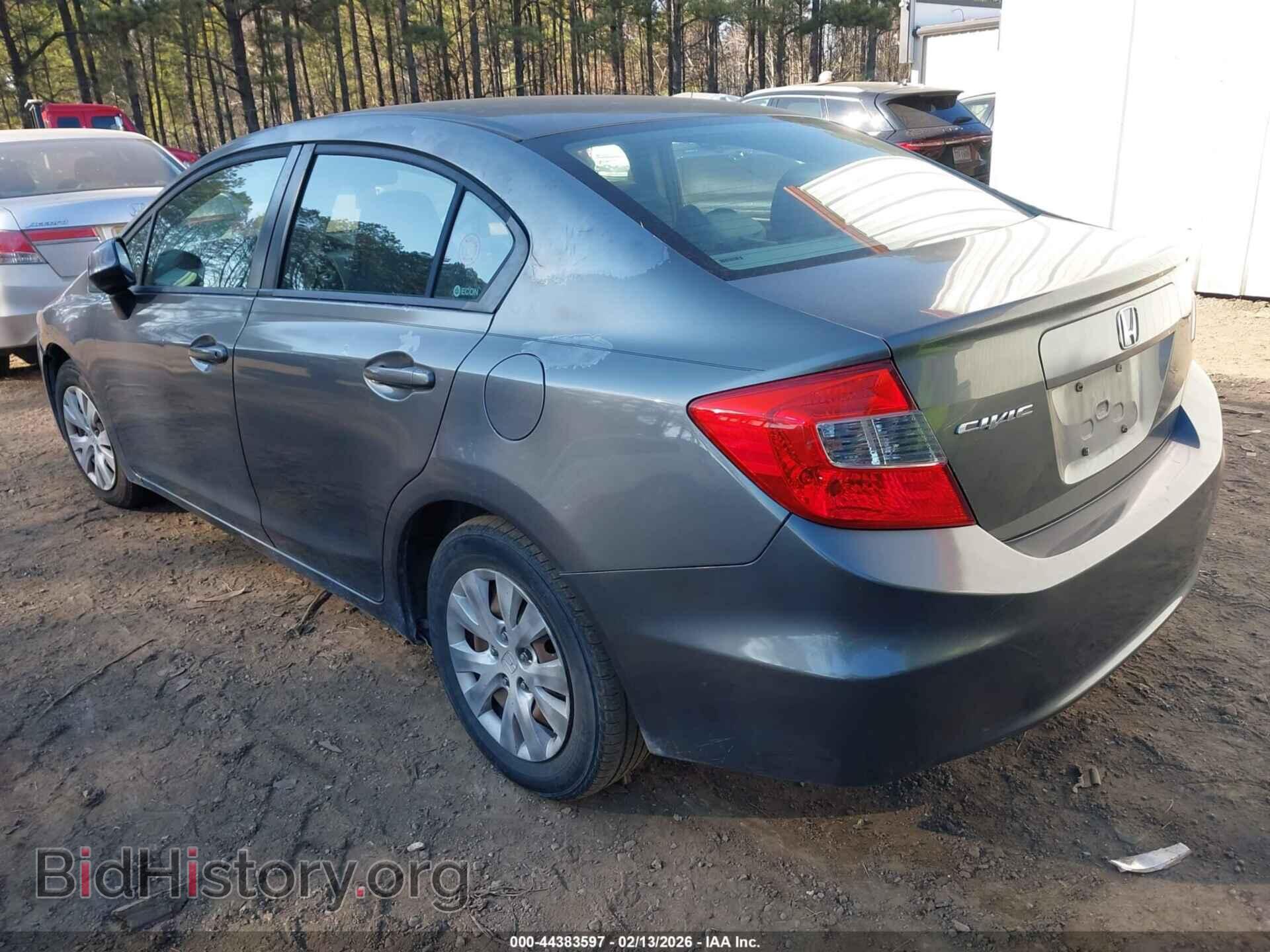 2012 HONDA CIVIC - VIN: 19XFB2F59CE024344 - Фото 3
