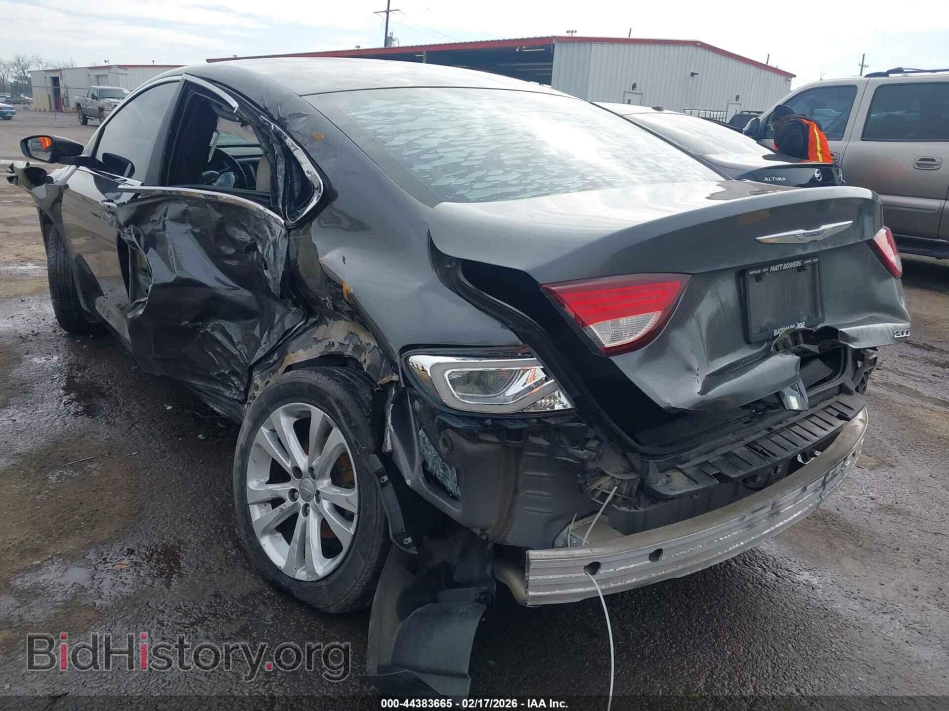 2015 CHRYSLER 200 - VIN: 1C3CCCAB2FN752255 - Фото 3
