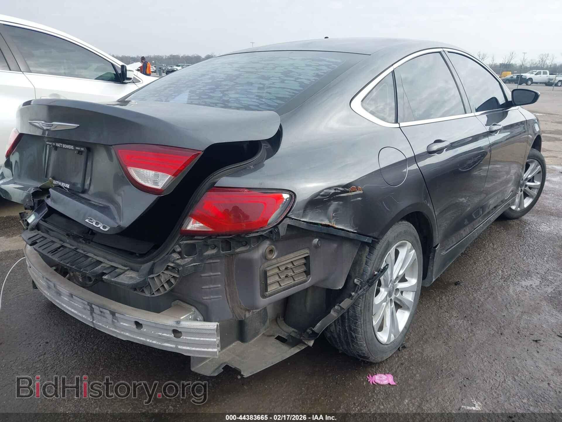 2015 CHRYSLER 200 - VIN: 1C3CCCAB2FN752255 - Фото 4