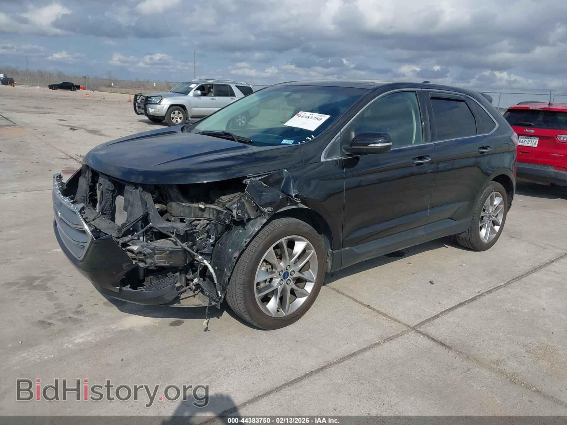 2015 FORD EDGE - VIN: 2FMPK3K87FBB33645 - Фото 2