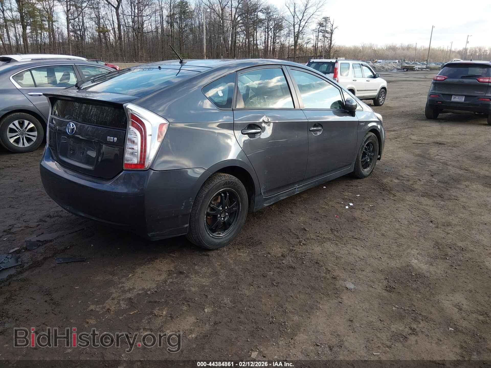 2014 TOYOTA PRIUS - VIN: JTDKN3DUXE1767624 - Фото 4