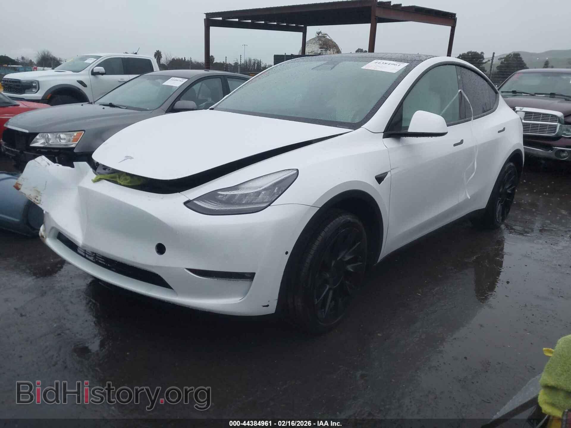 2021 TESLA MODEL Y - VIN: 5YJYGDEE5MF201460 - Фото 2