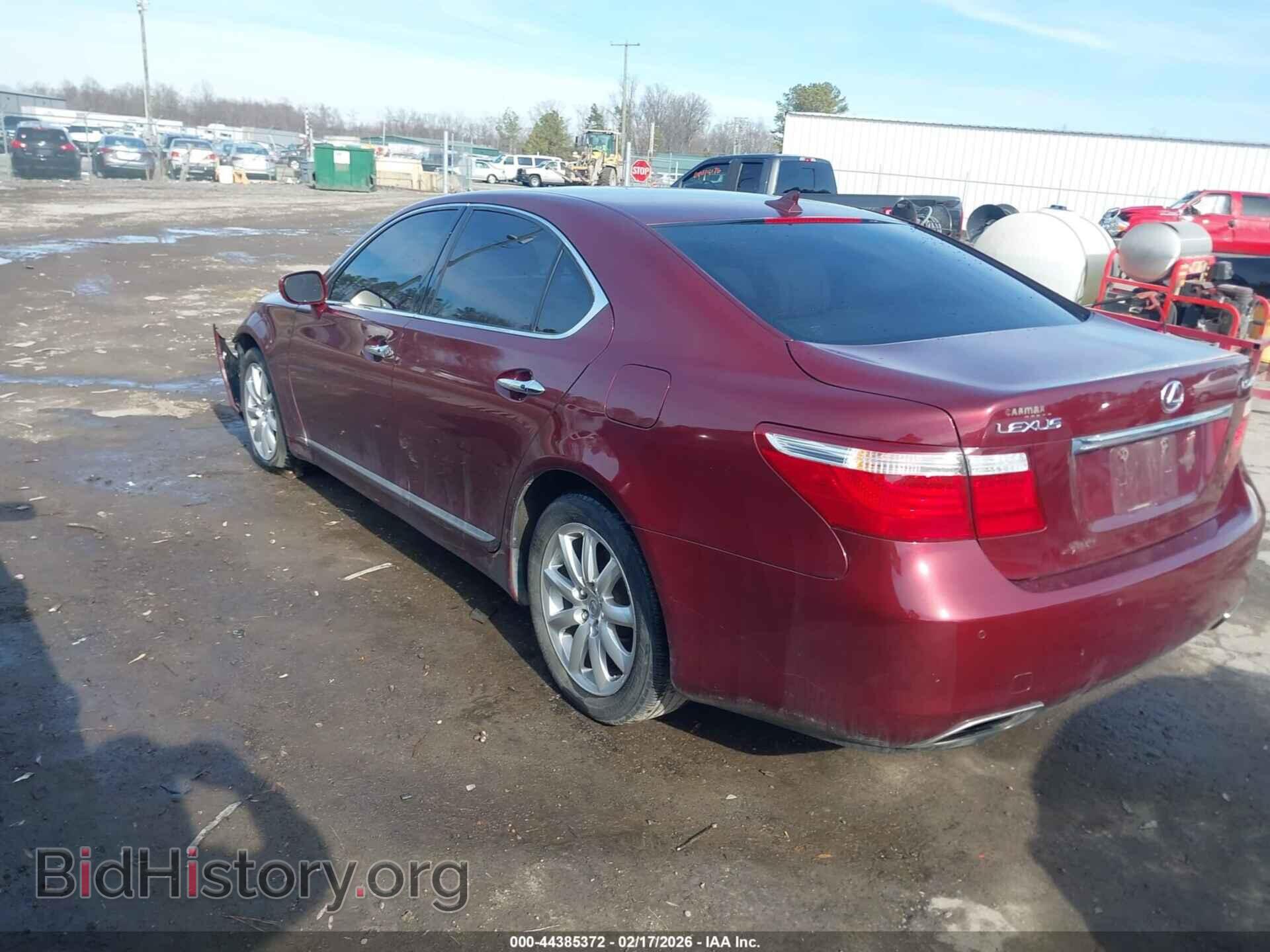 2008 LEXUS LS 460 - VIN: JTHBL46F985072699 - Фото 3