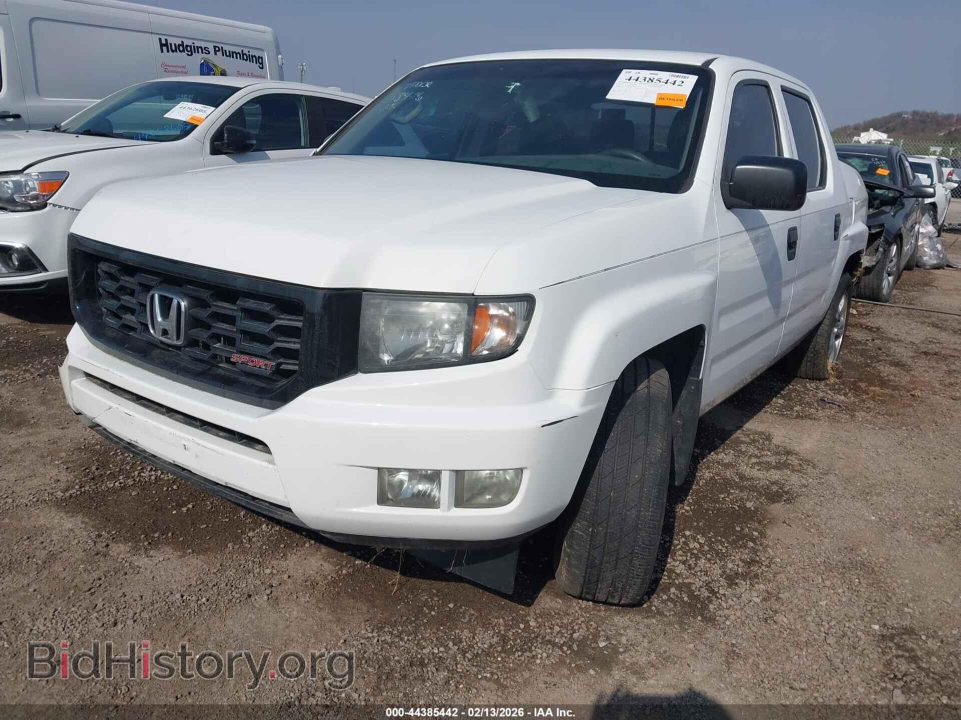 2012 HONDA RIDGELINE - VIN: 5FPYK1F77CB455030 - Фото 2
