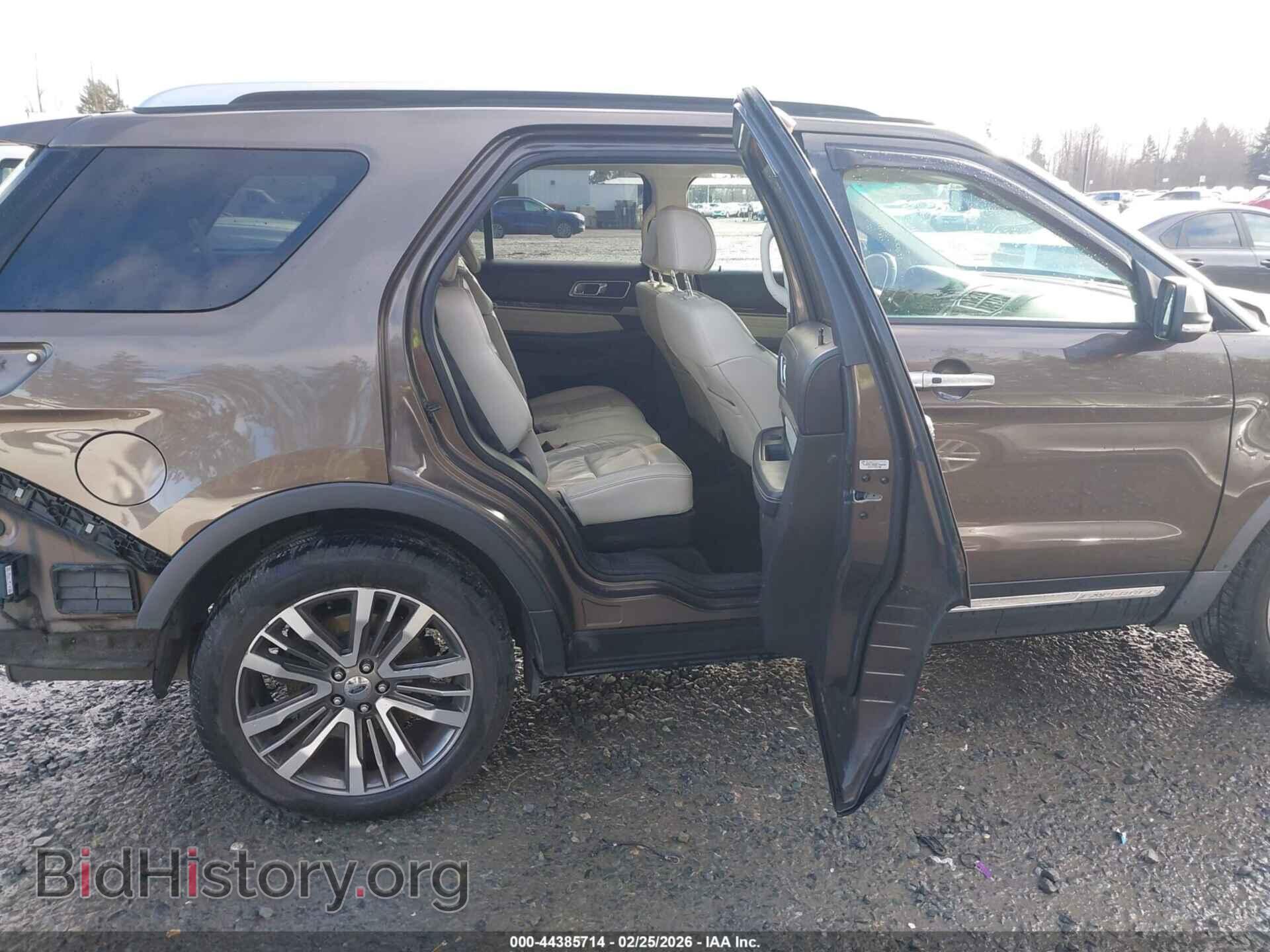 2016 FORD EXPLORER - VIN: 1FM5K8HT3GGC37561 - Фото 8