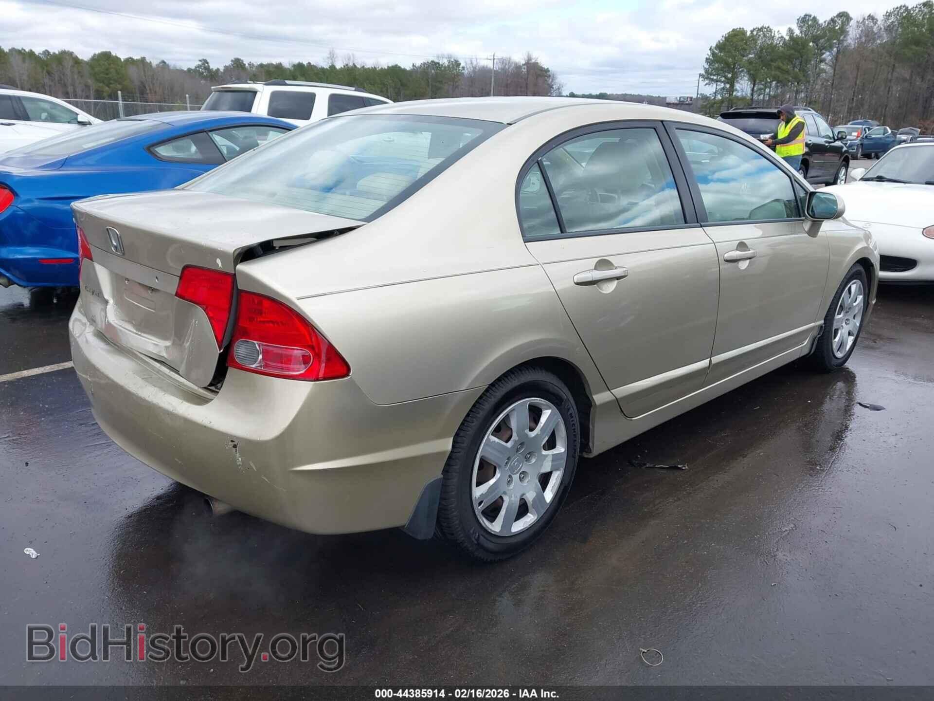 2007 HONDA CIVIC - VIN: 1HGFA15517L130655 - Фото 4