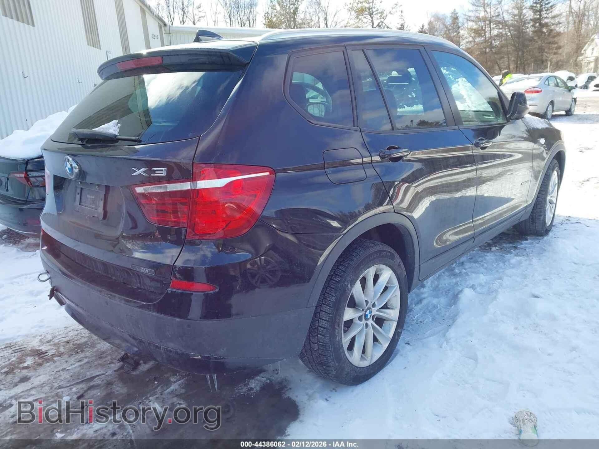 2013 BMW X3 - VIN: 5UXWX9C57D0D04323 - Фото 4