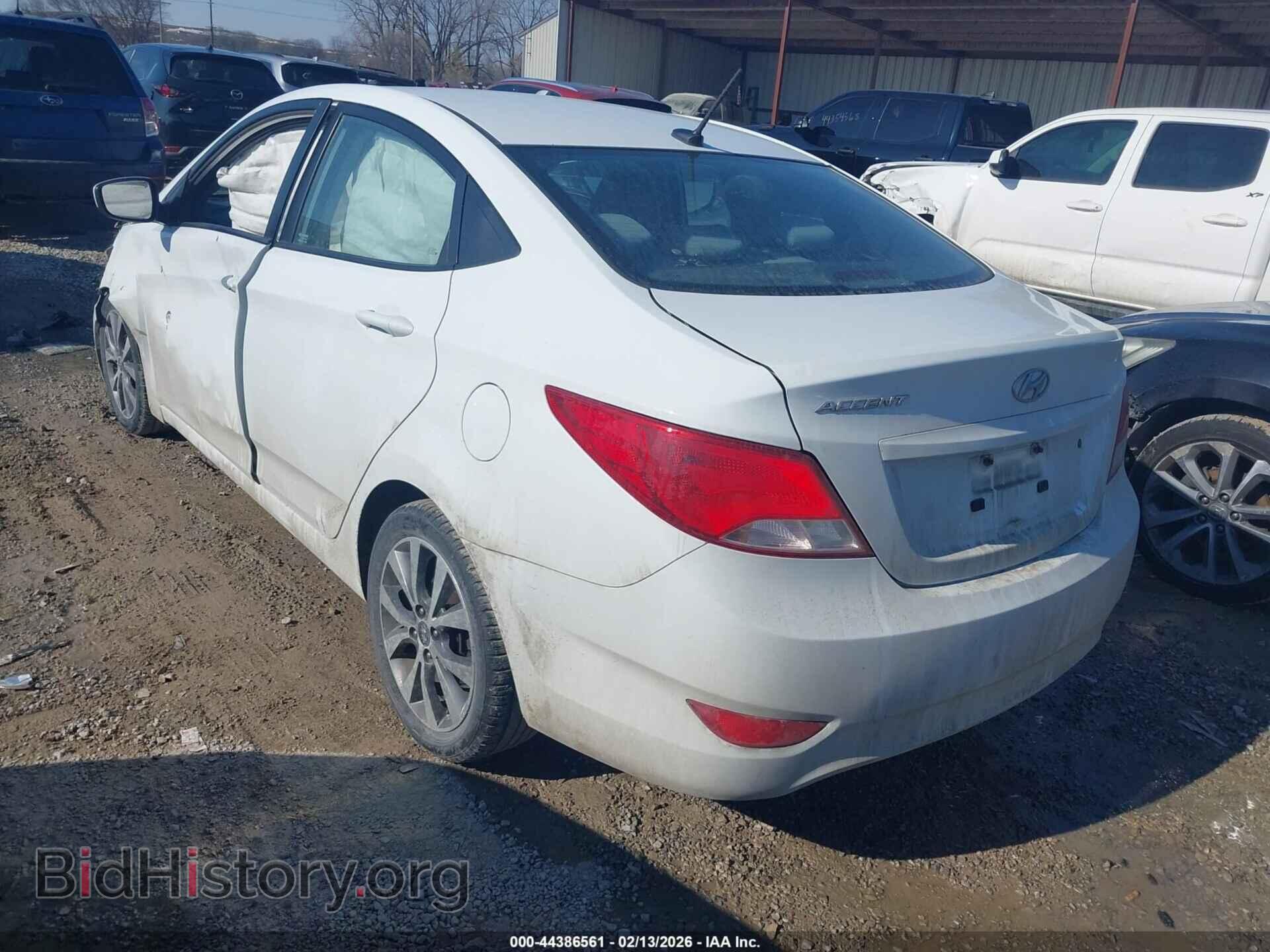 2017 HYUNDAI ACCENT - VIN: KMHCT4AE9HU333982 - Фото 3