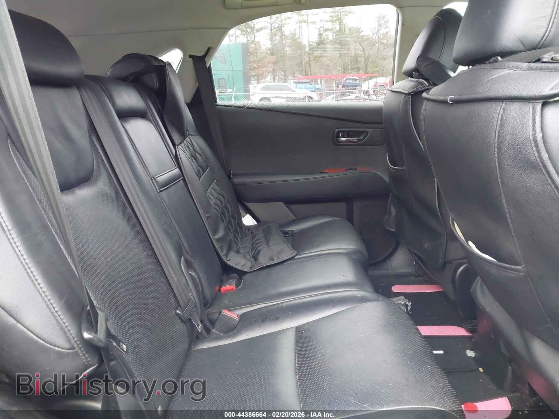2010 LEXUS RX 350 - VIN: 2T2BK1BA5AC022772 - Фото 8